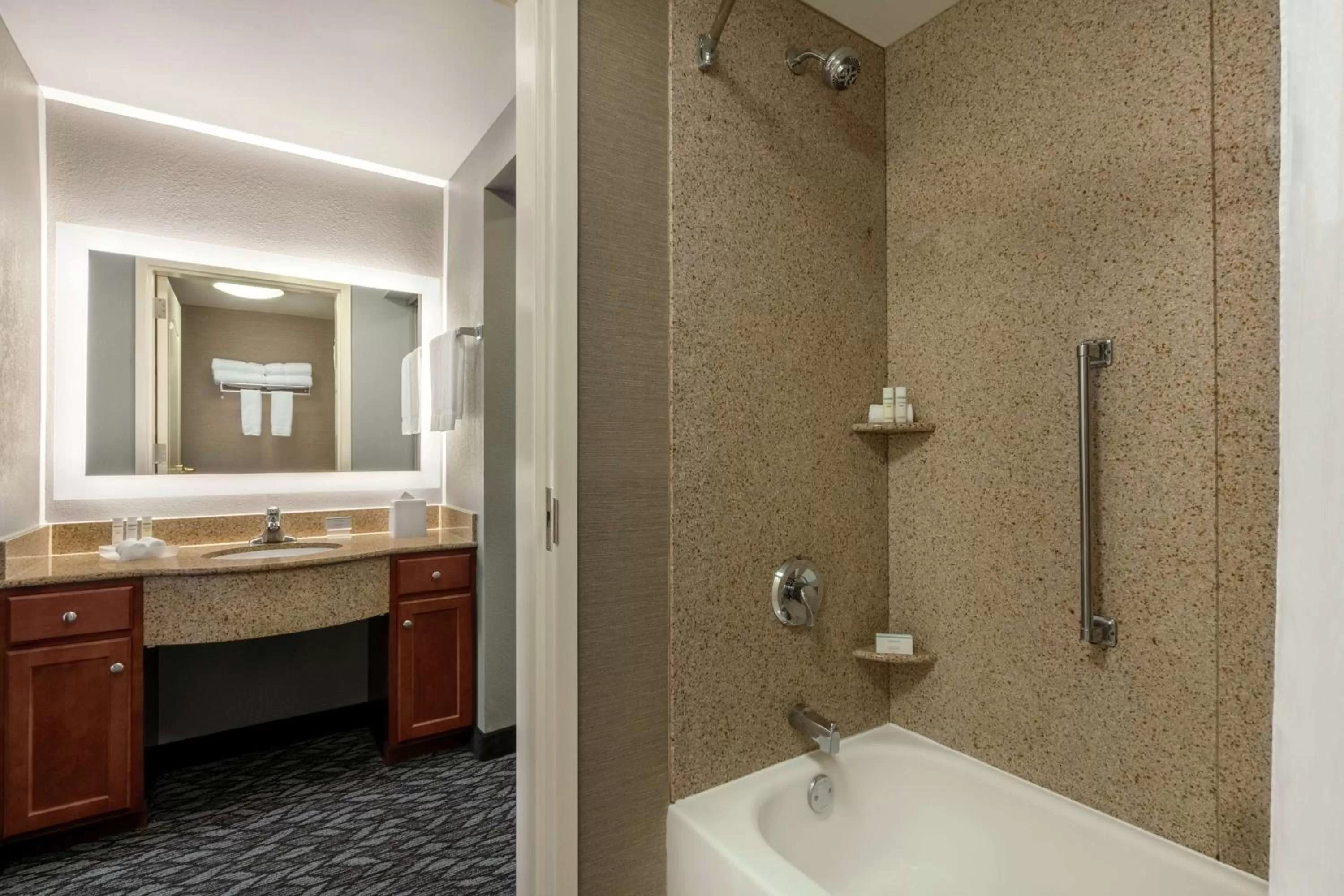 Bathroom in Homewood Suites by Hilton Harrisburg East-Hershey Area