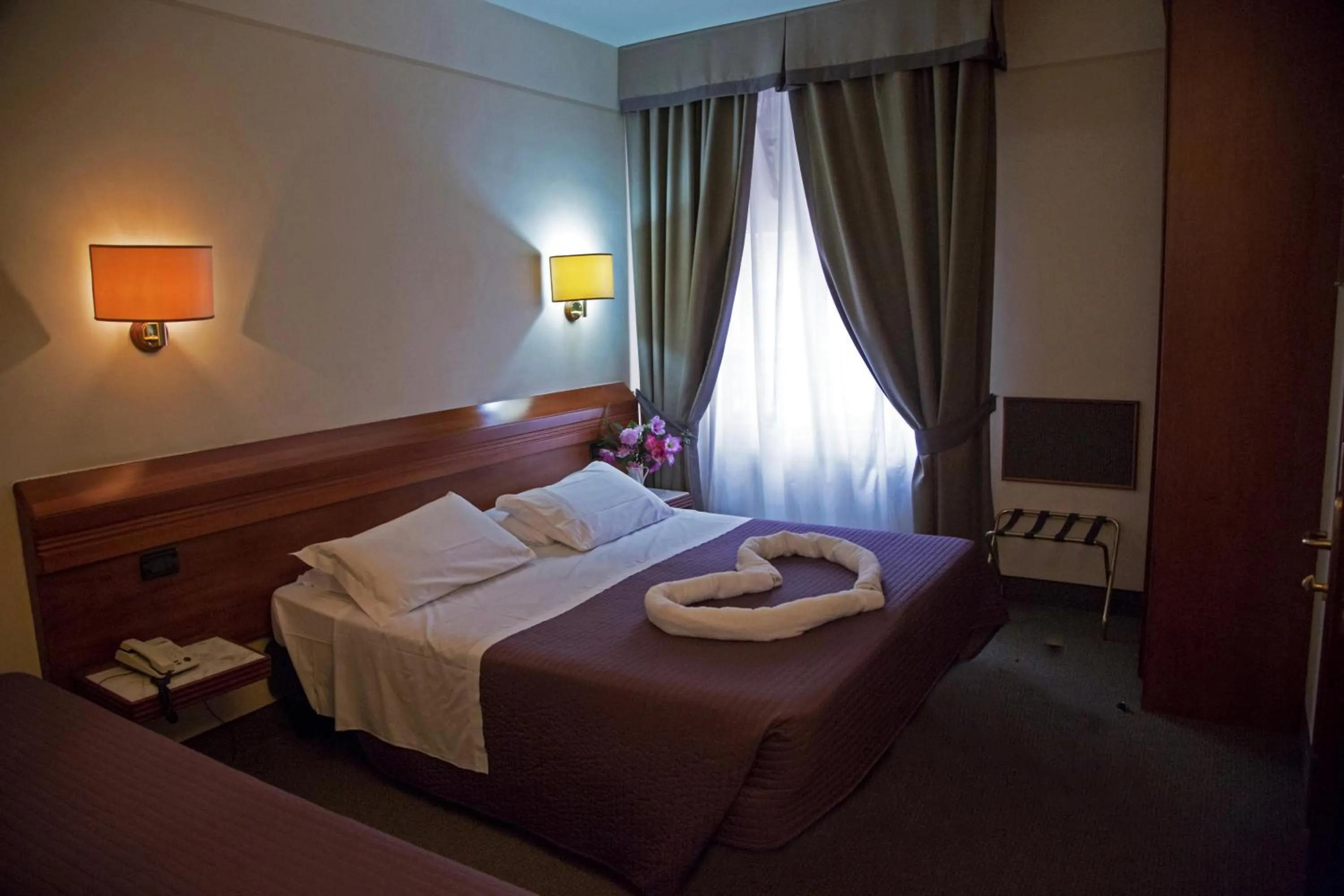 Bedroom, Bed in Hotel Arcadia