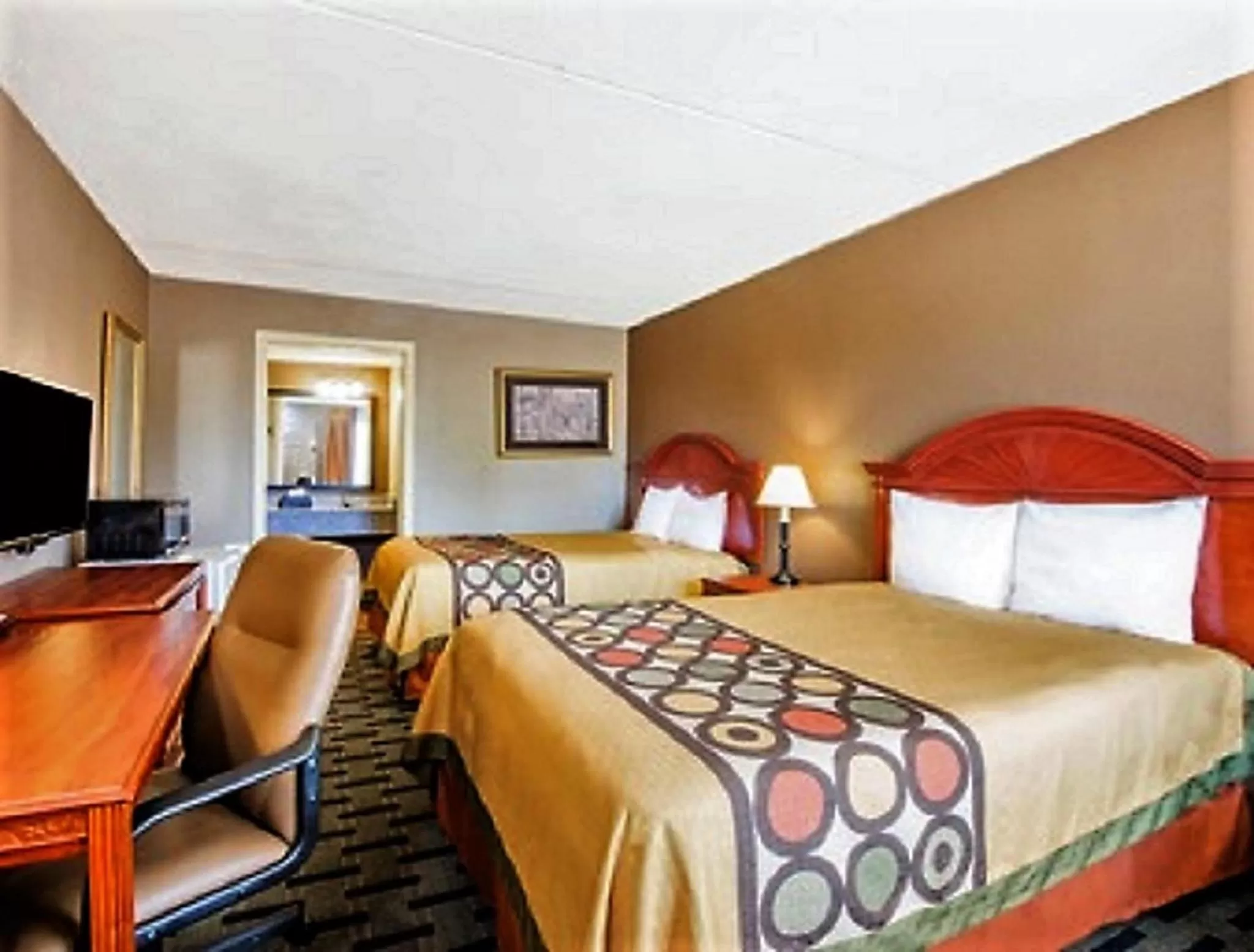 Bedroom, Bed in Super 8 by Wyndham Marysville