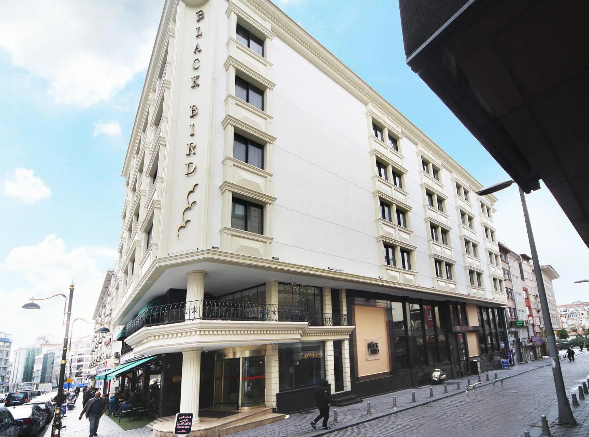 Property Building in Black Bird Hotel