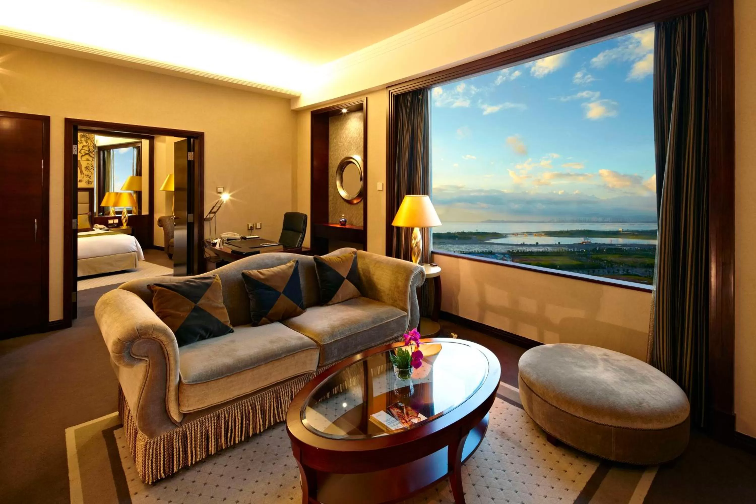Bedroom, Seating Area in Kempinski Hotel Shenzhen