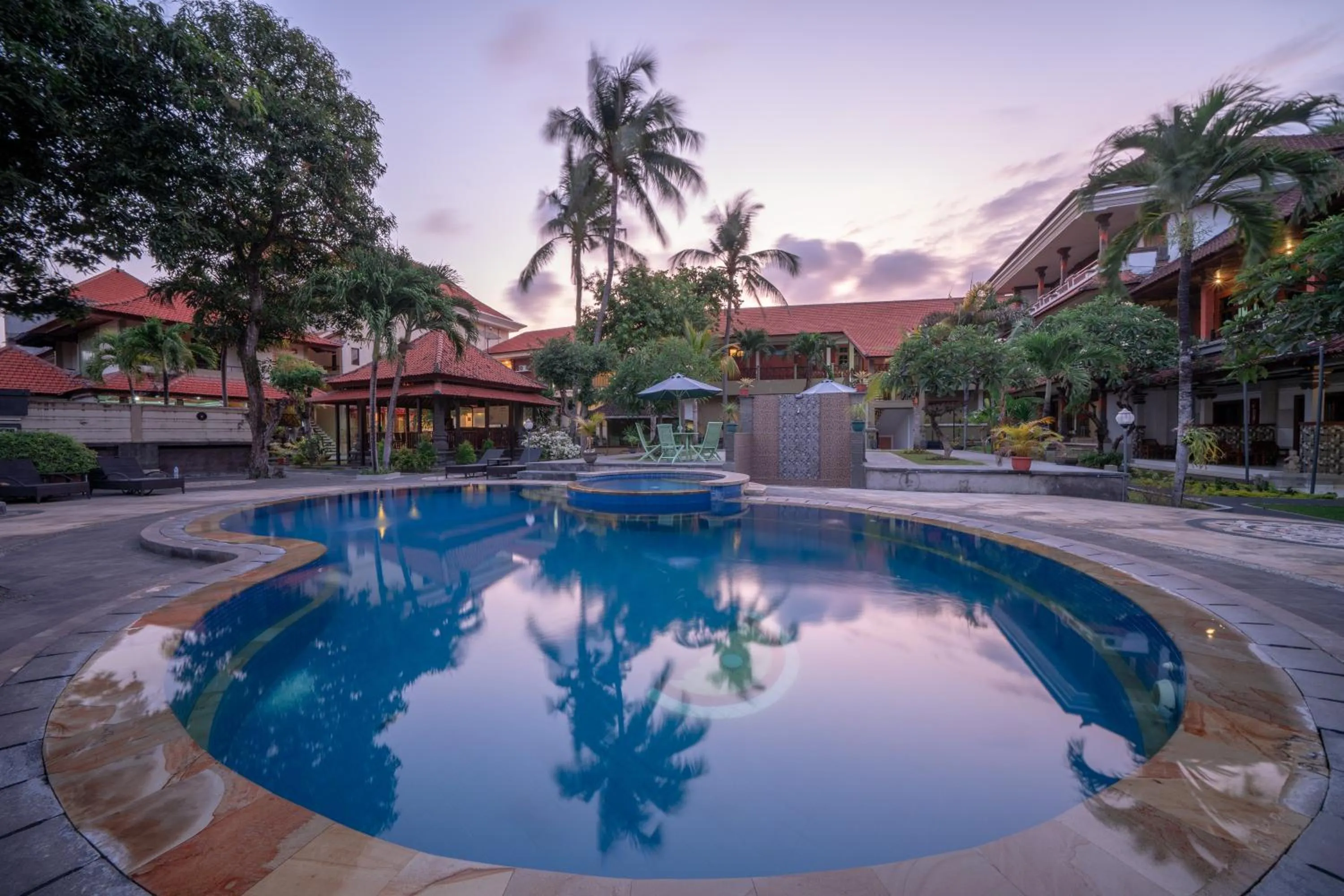 Pool view in Bendesa Accommodation
