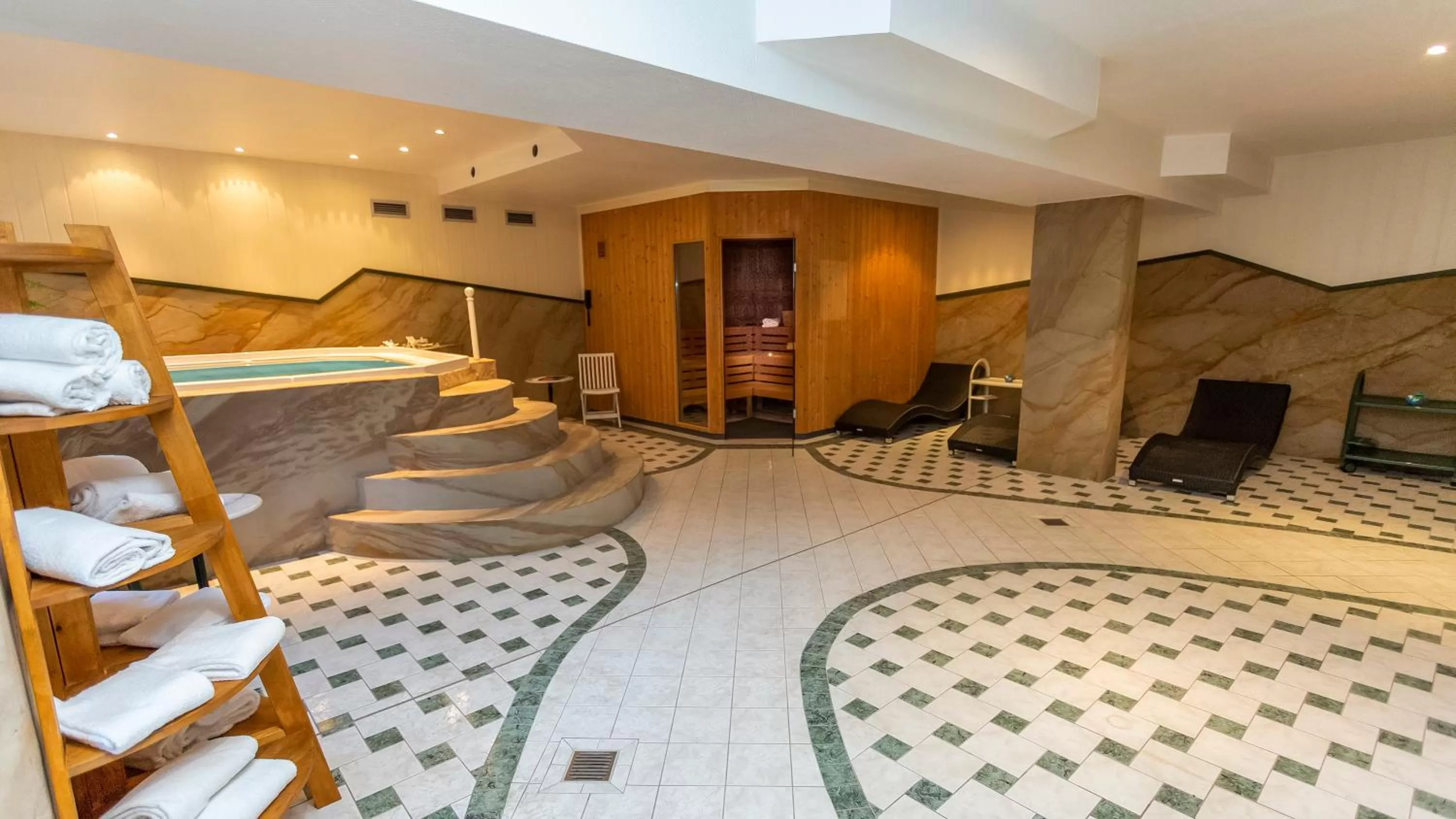 Sauna in Seepark Hotel am Wandlitzsee