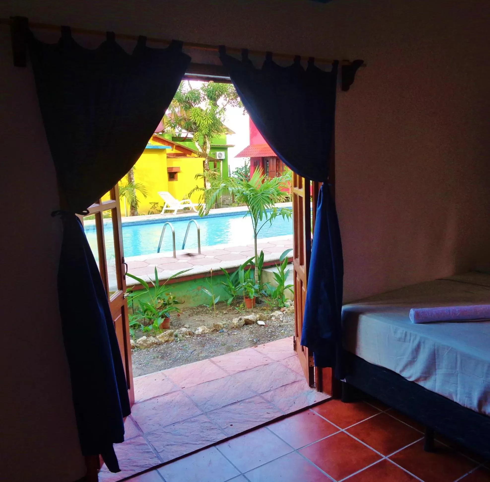 Decorative detail, Pool View in Livingston Resort Hotel