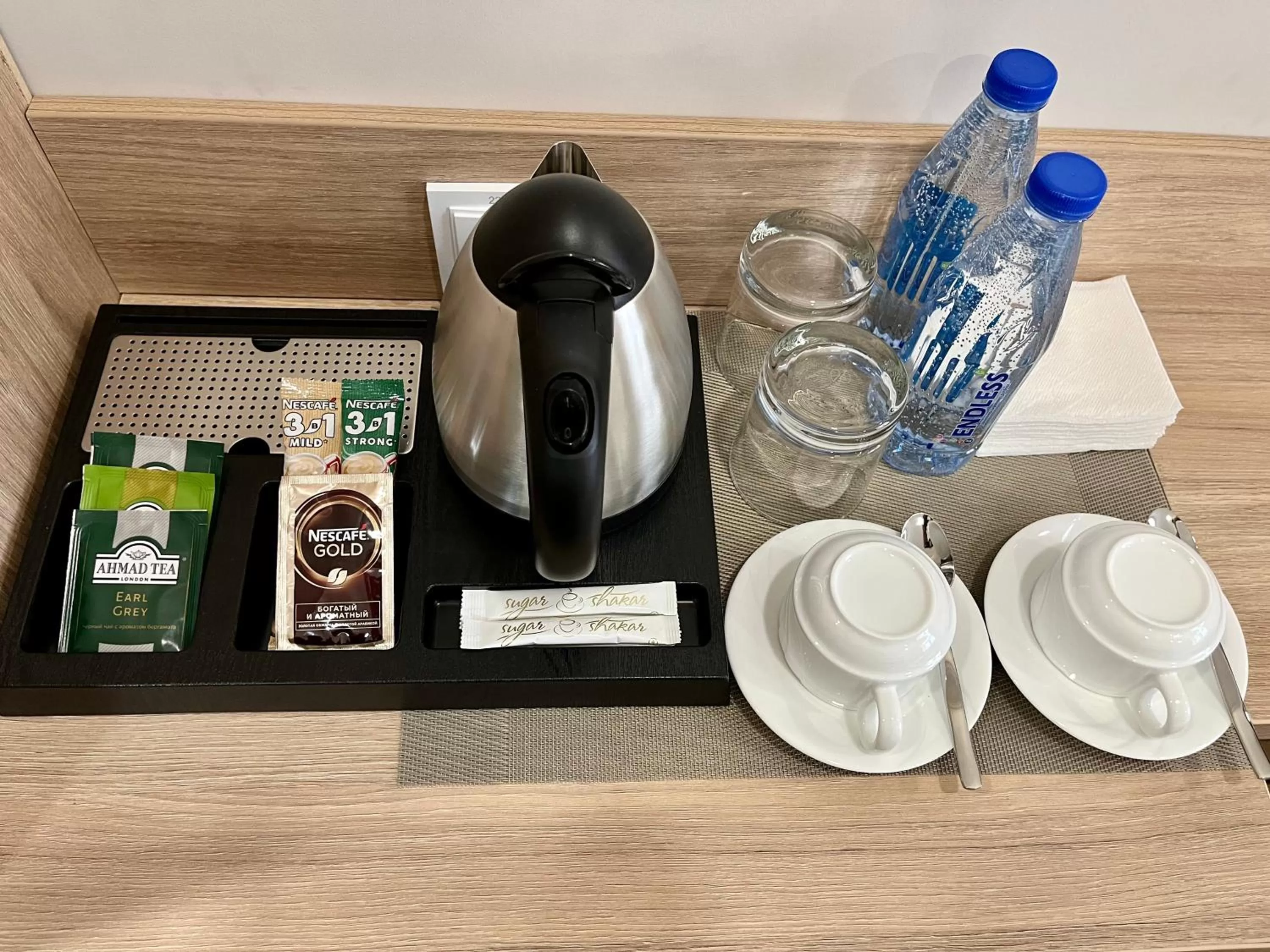 Coffee/tea facilities in Bristol Hotel Tashkent