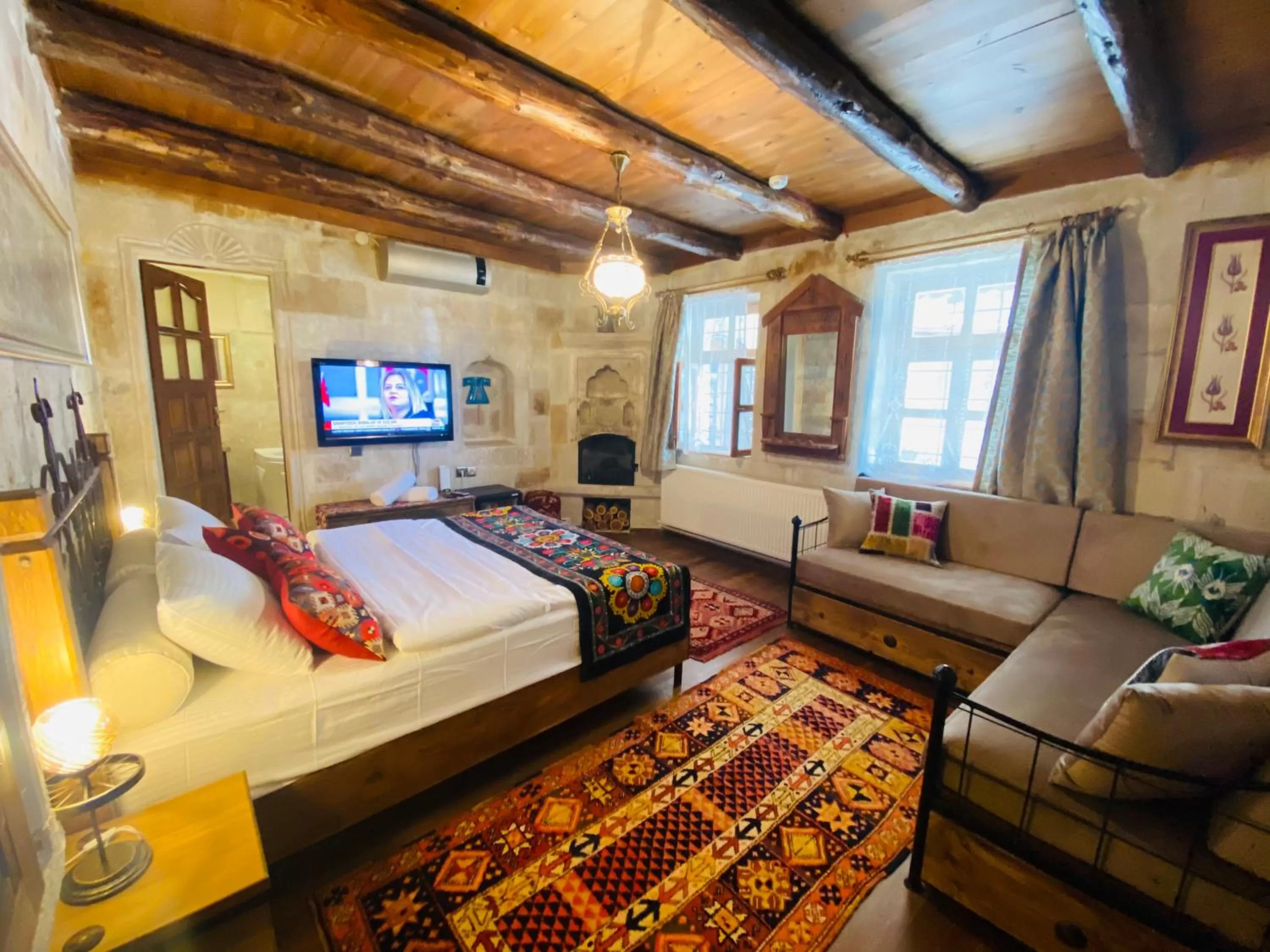 Bed in YASTIK HOUSES - Cappadocia