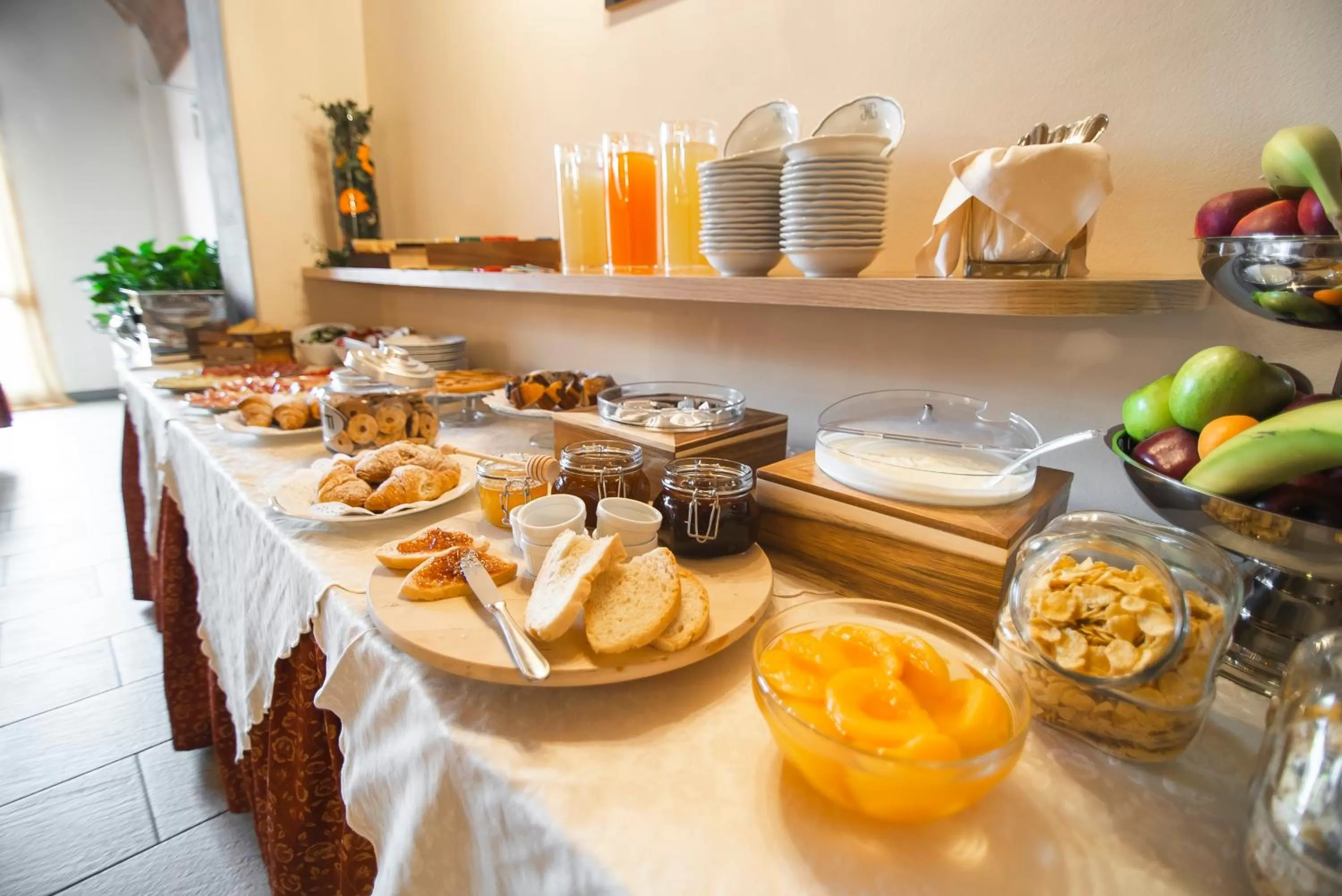 Food in Hotel La Colonna