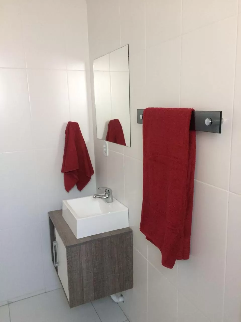 Bathroom in Trevo De Arraial pousada em cabo frio