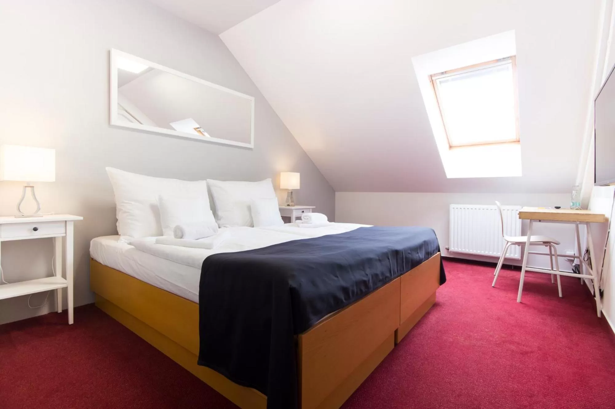 Bed in Hotel Maroli Mikulov