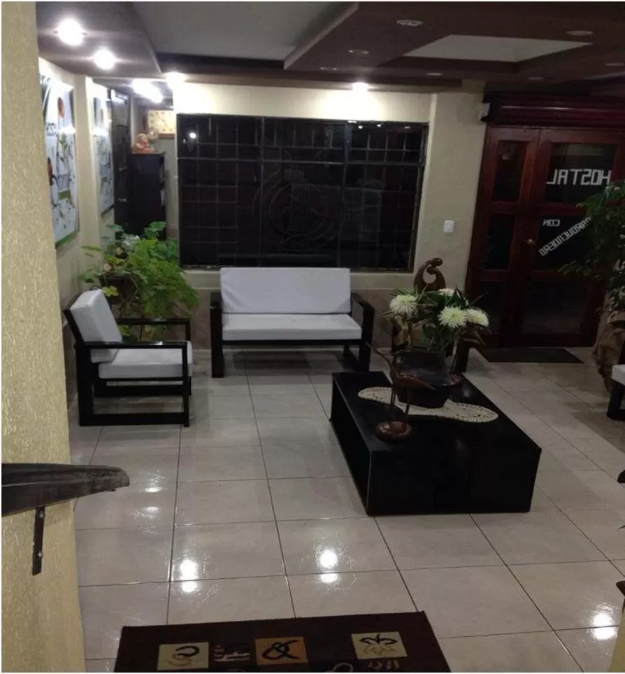 Lobby/Reception in Hostal Jora Continental