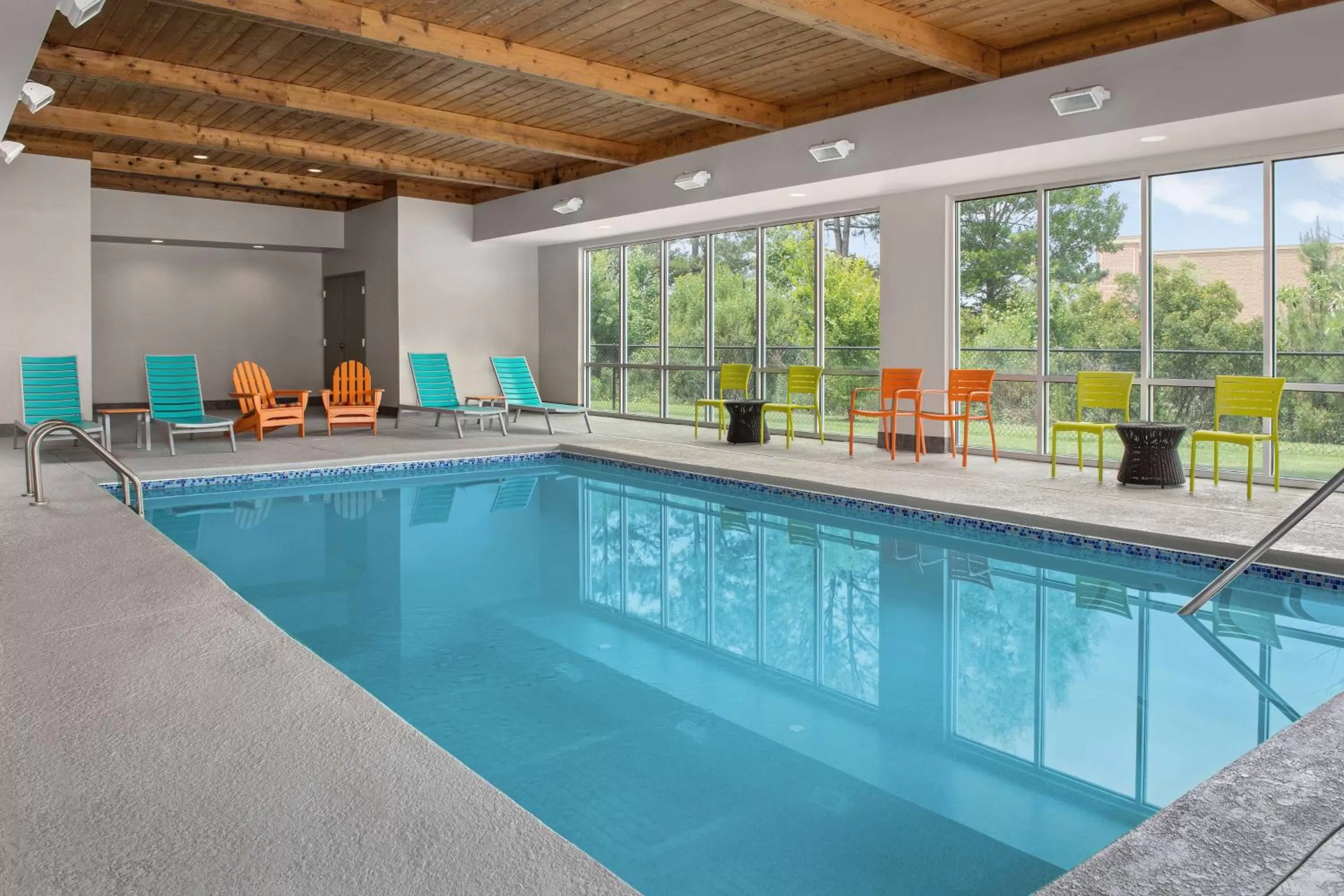 Pool view in Home2 Suites By Hilton Summerville