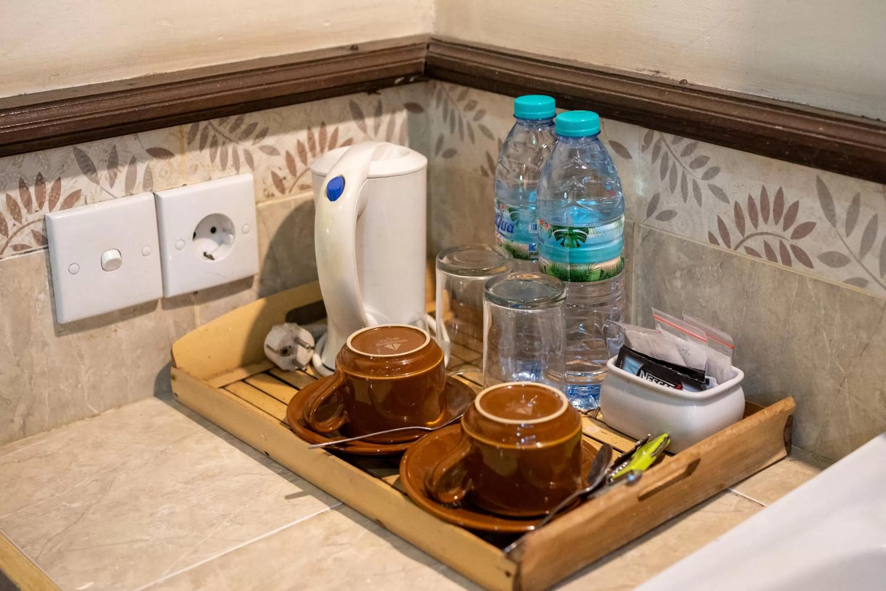 Coffee/tea facilities in Nick's Pension