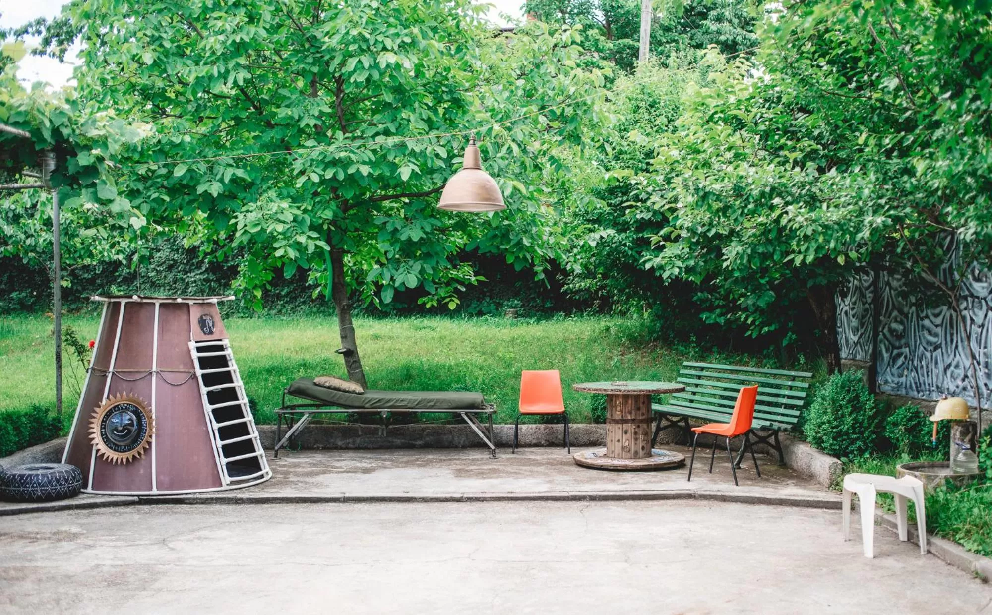 Children play ground in Qilimcha's Guesthouse