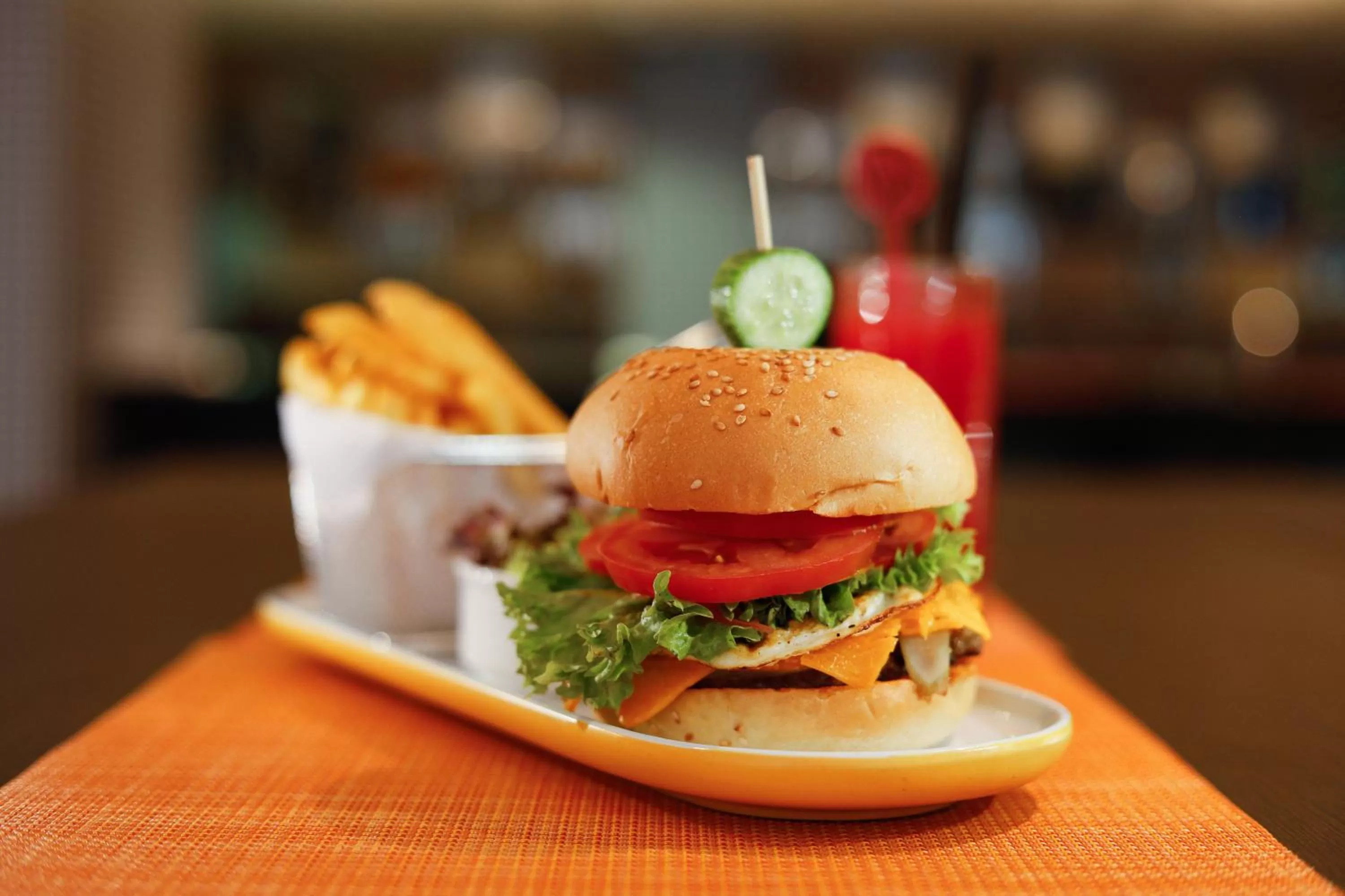 Restaurant/places to eat in Premier Inn Doha Airport