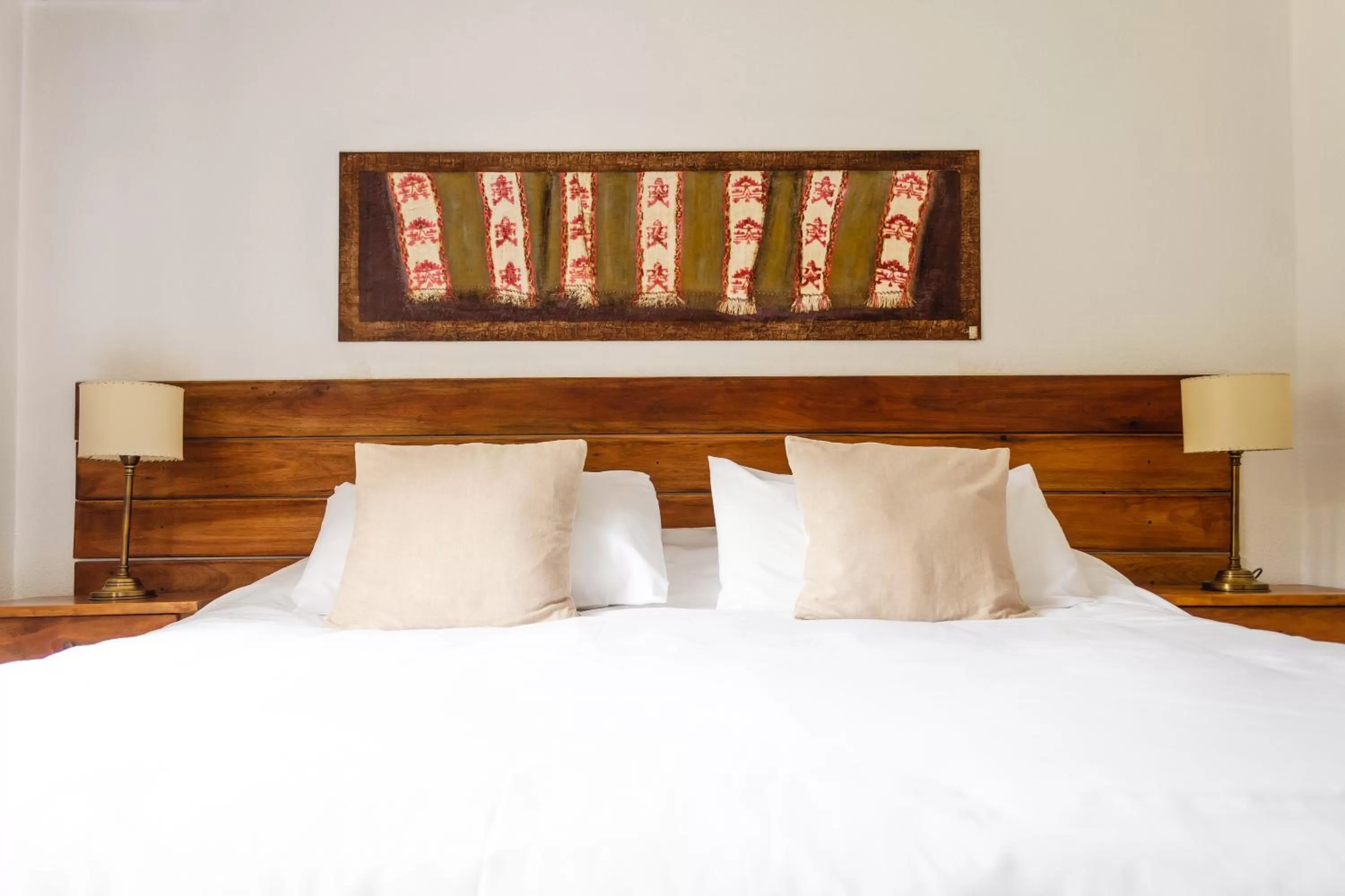 Bed in Hosteria Hostal del Esquiador