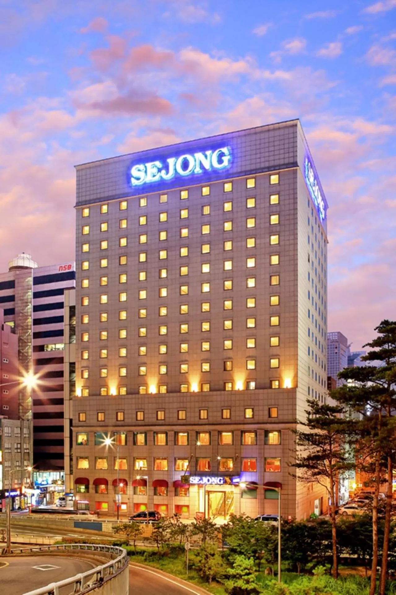 Facade/entrance in Sejong Hotel Seoul Myeongdong