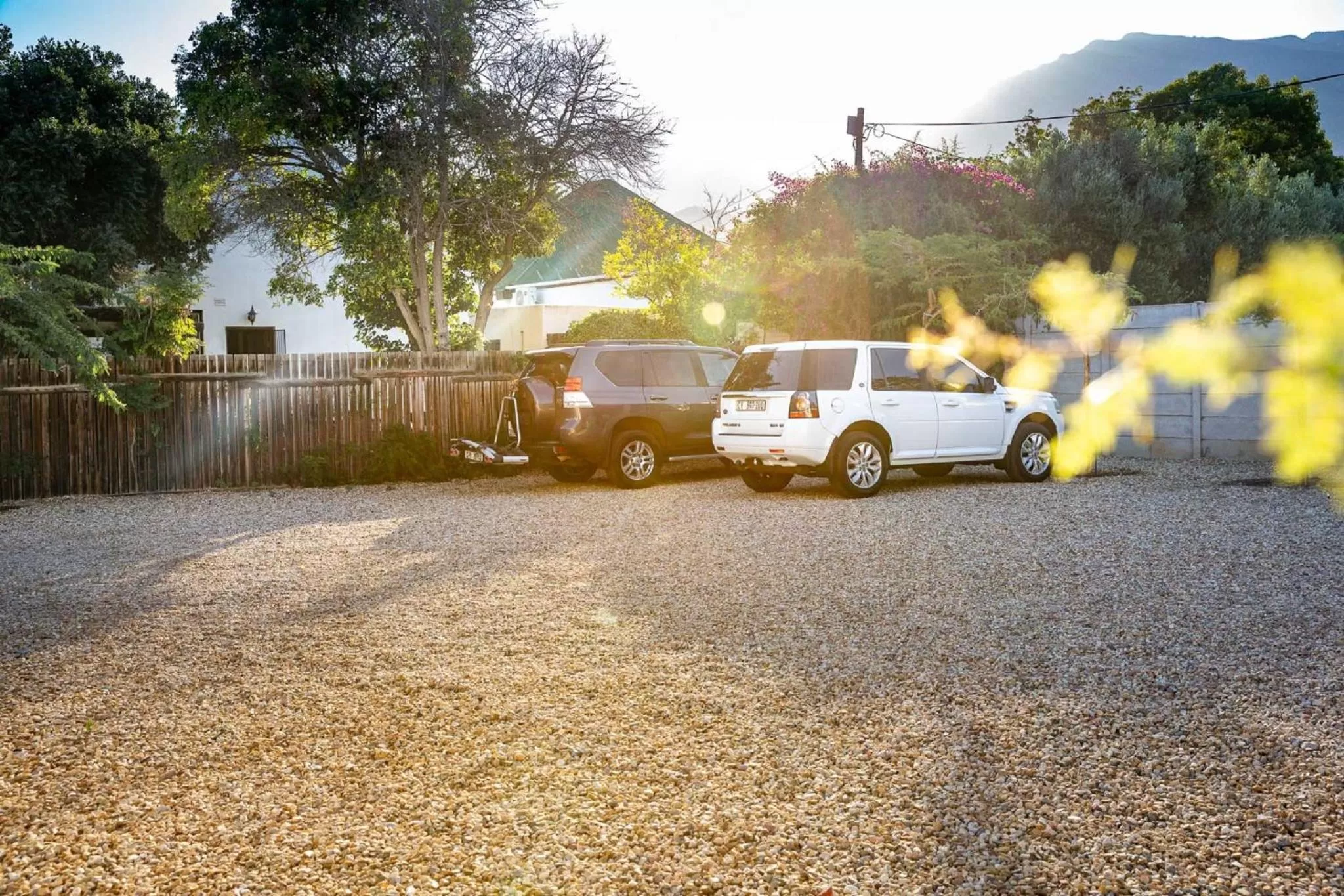 Parking, Property Building in Airlies Historical Guest House