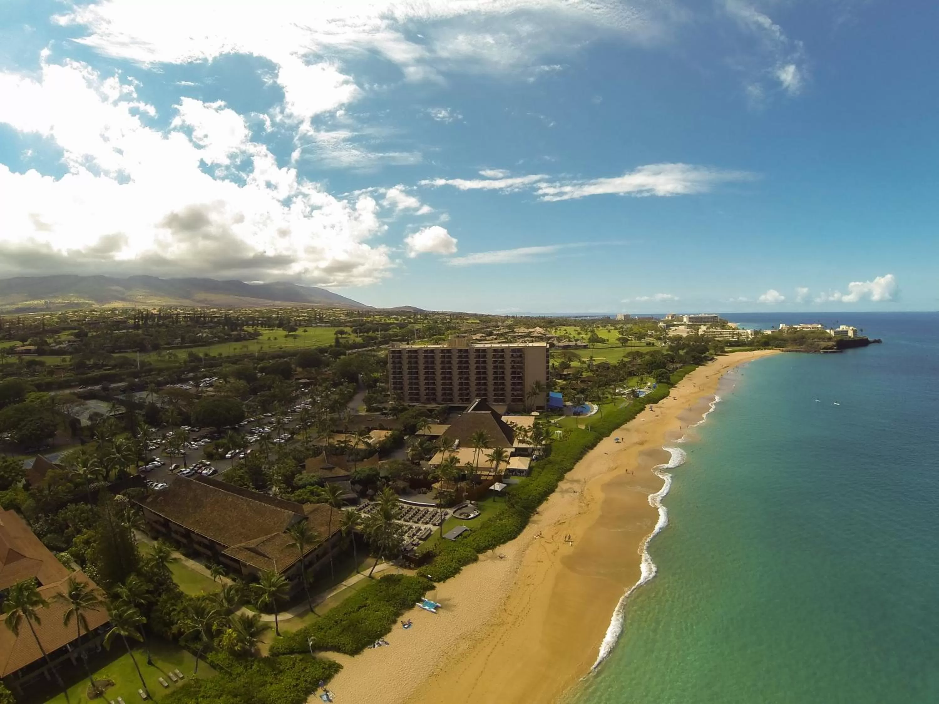 Bird's eye view, Bird's-eye View in Kaanapali Ocean Inn