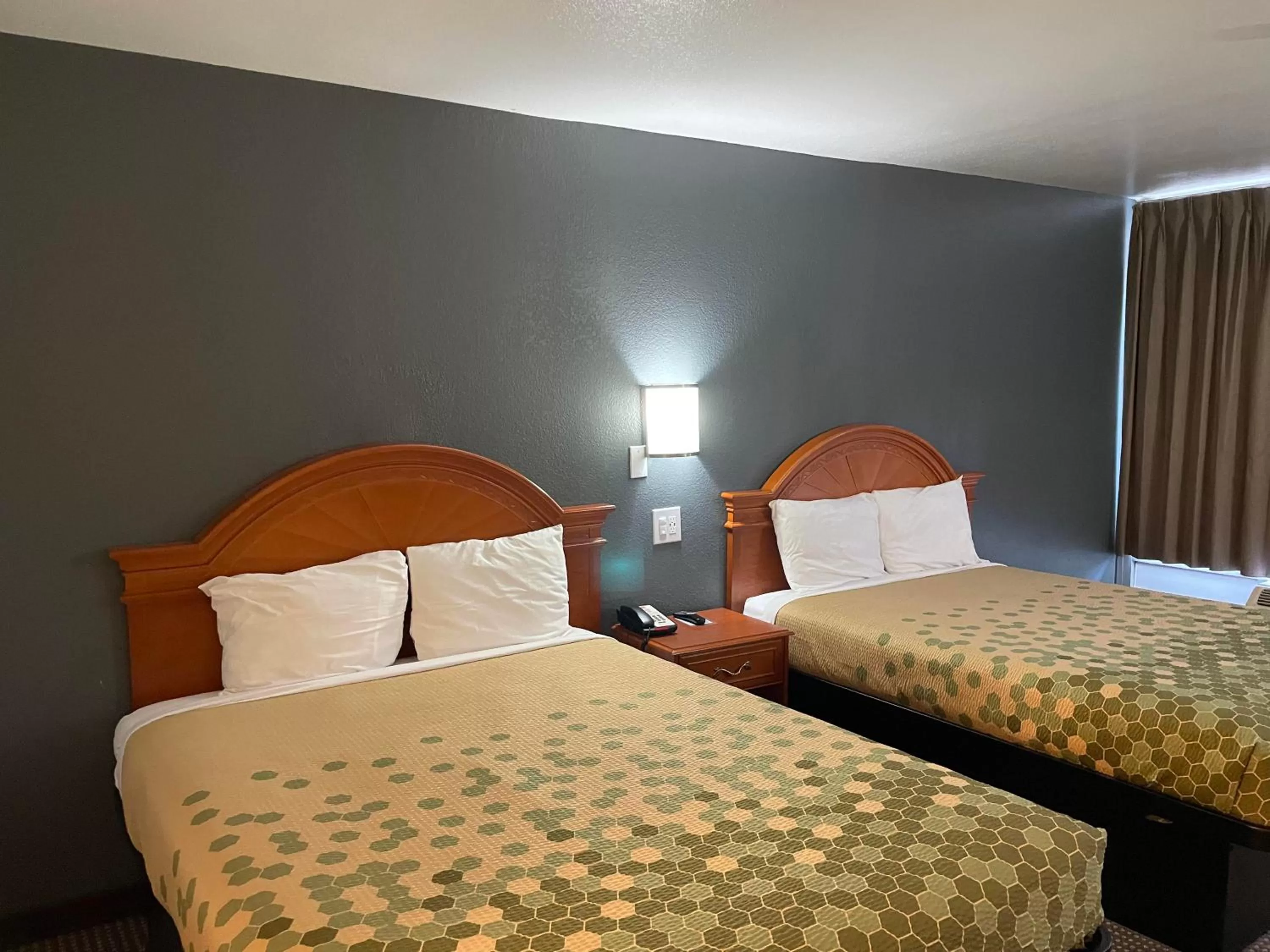 Standard Queen Room with Two Queen Beds - single occupancy - Non-Smoking in Budget Inn