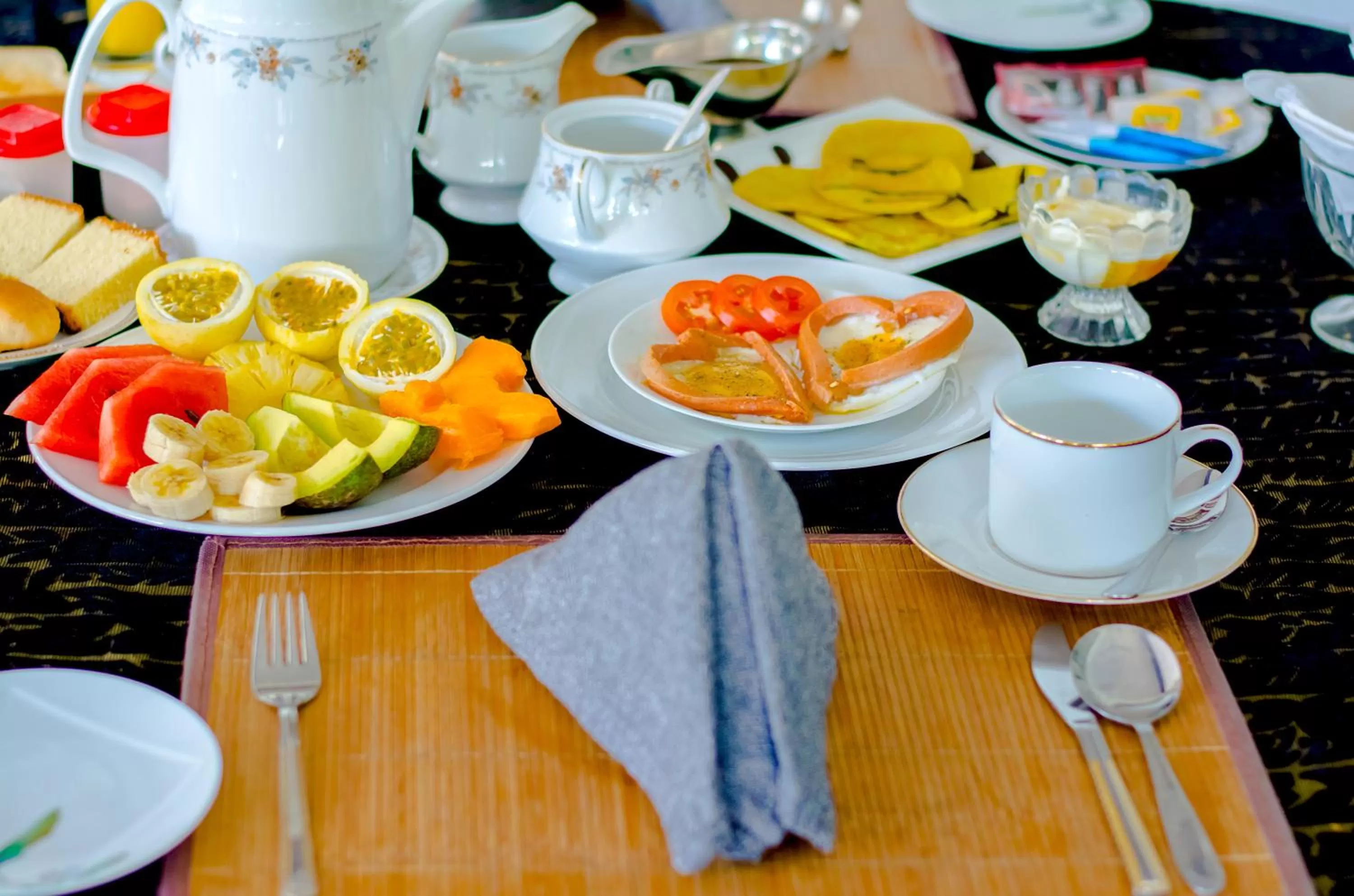 Food and drinks in Kandy Riverside Villa