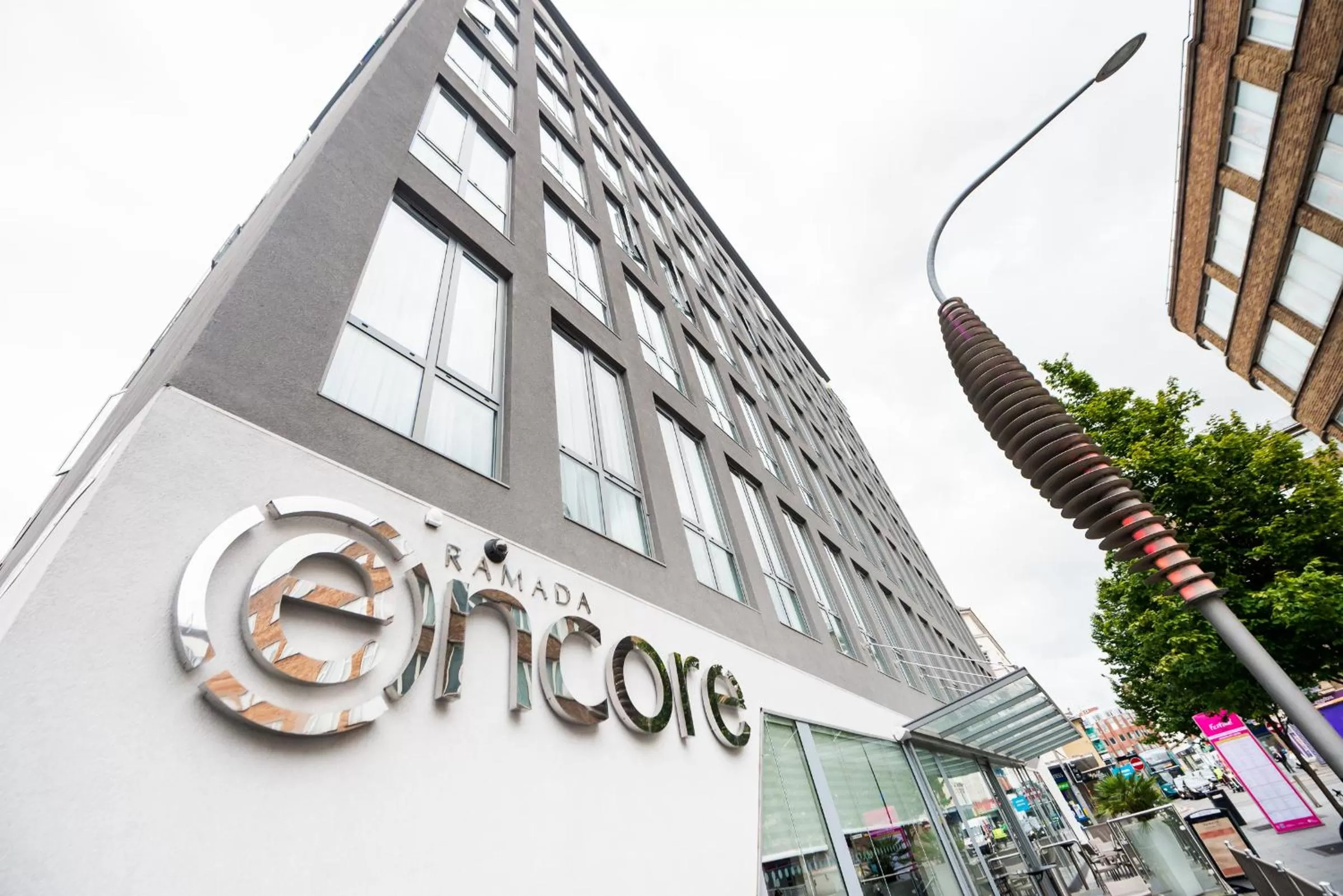 Property building in Ramada Encore Leicester City Centre