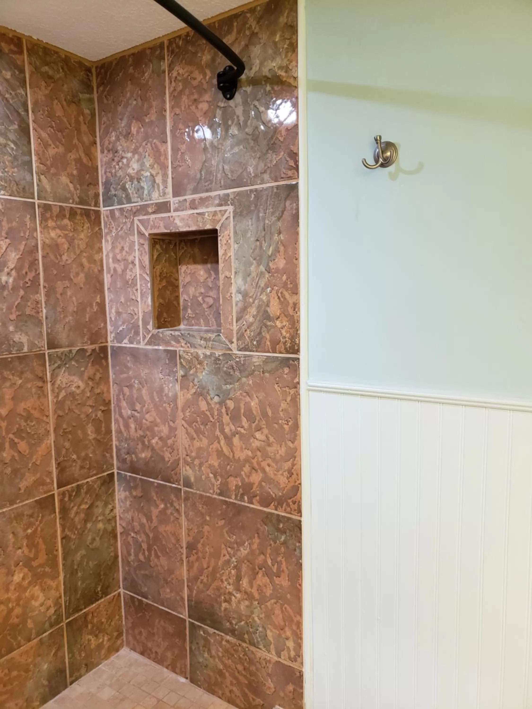 Shower in The Galveston Victorian Condo