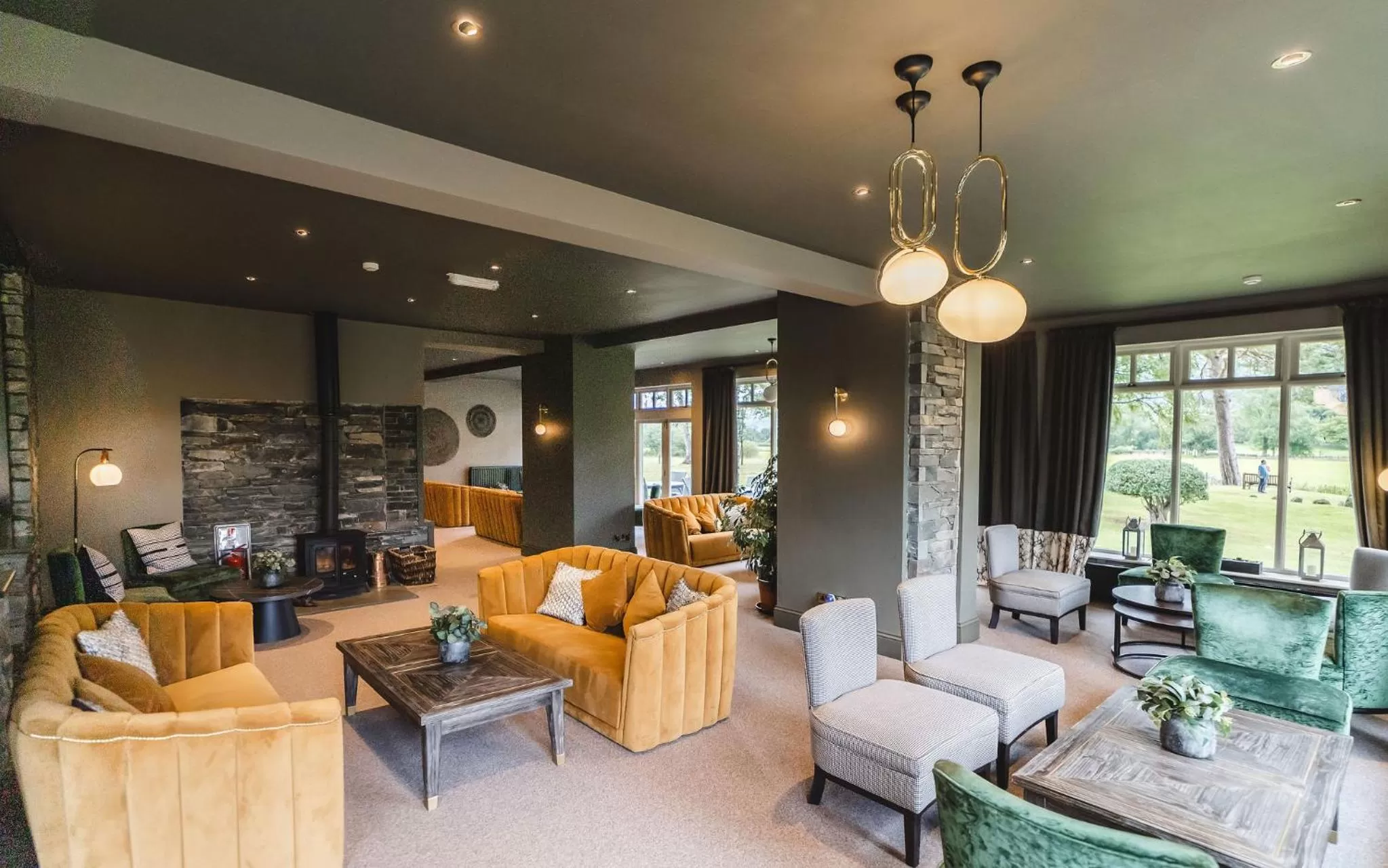 Seating area in Borrowdale Gates Hotel