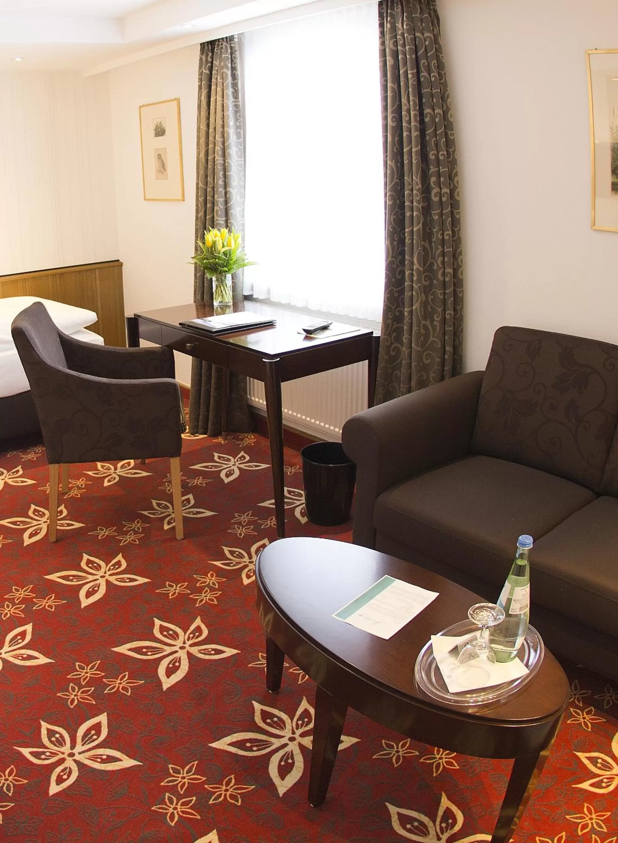 Seating area in Hotel Jagdhaus Wiese