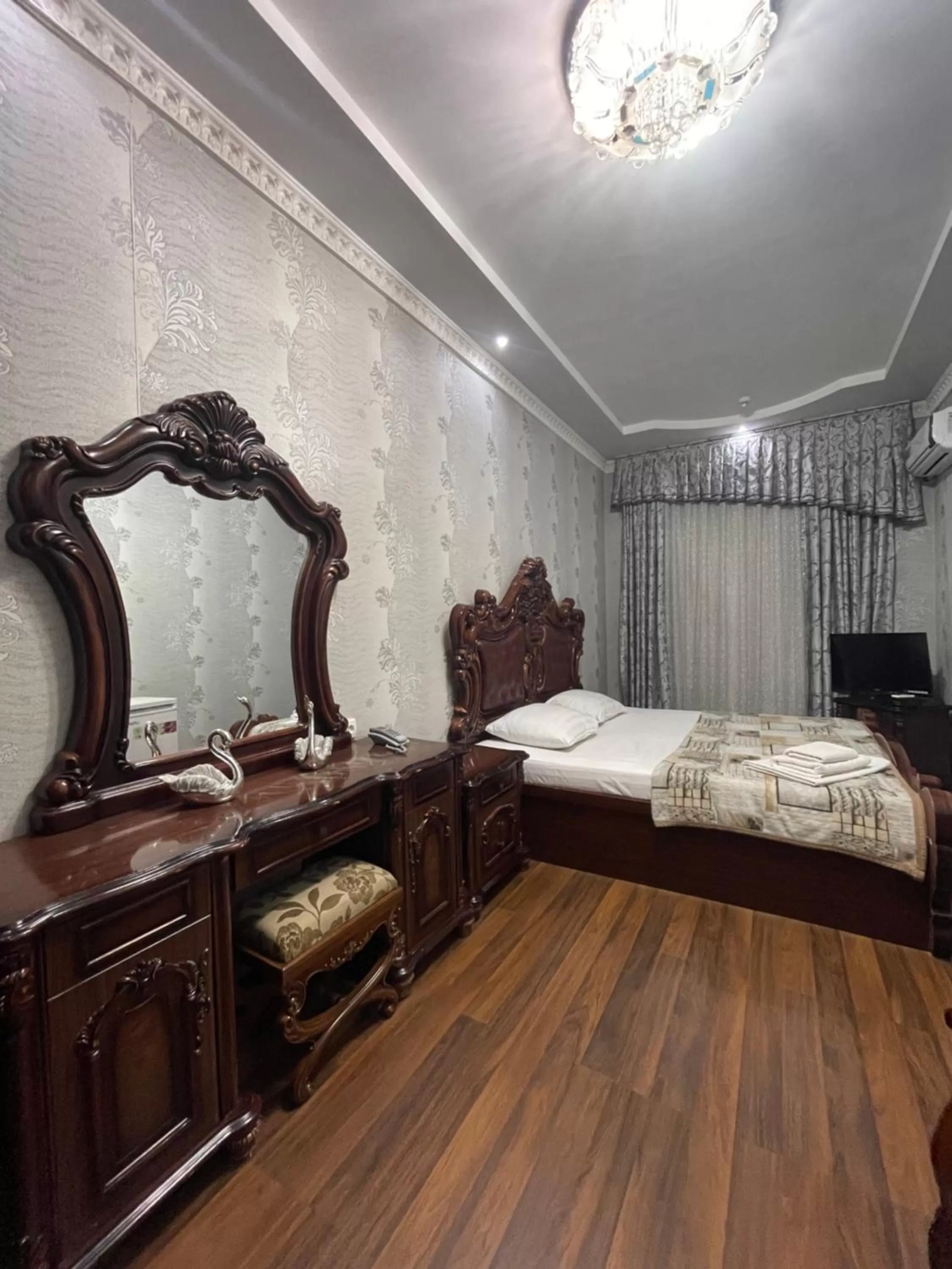 Bed in Hotel Nurafshon Boutique