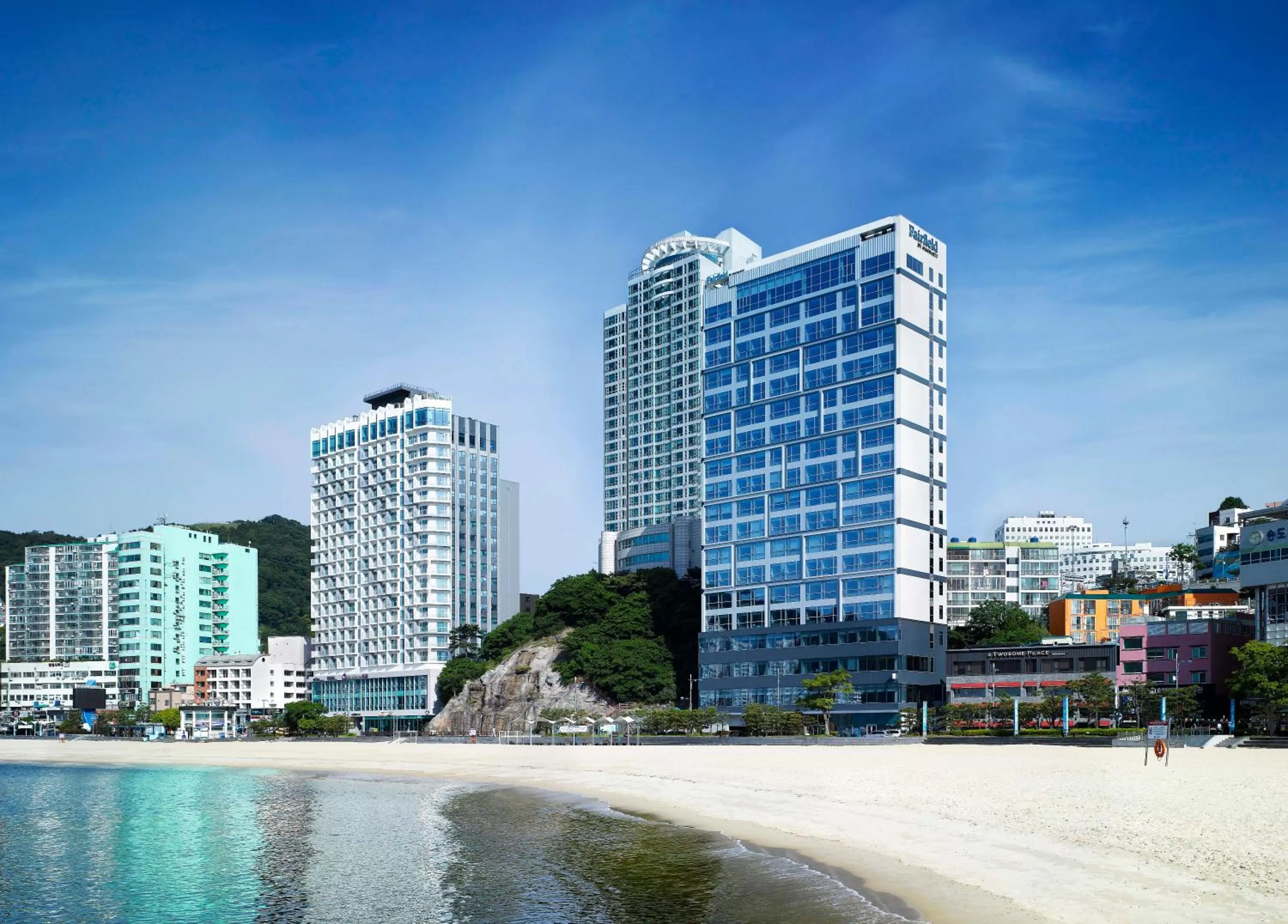 One-Bedroom King Suite with Ocean View - High Floor in Fairfield by Marriott Busan Songdo Beach