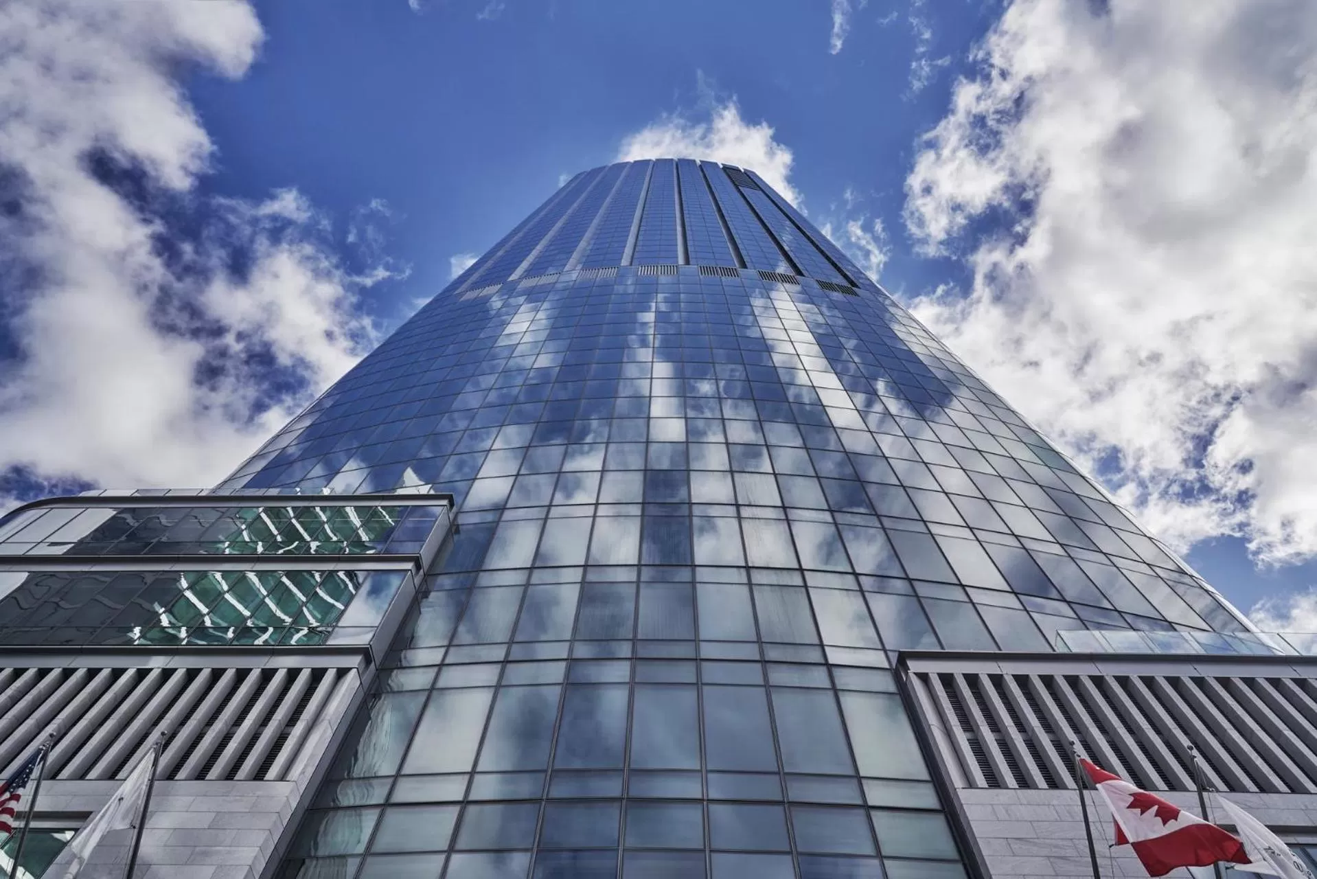 Property building in Four Seasons Hotel One Dalton Street, Boston