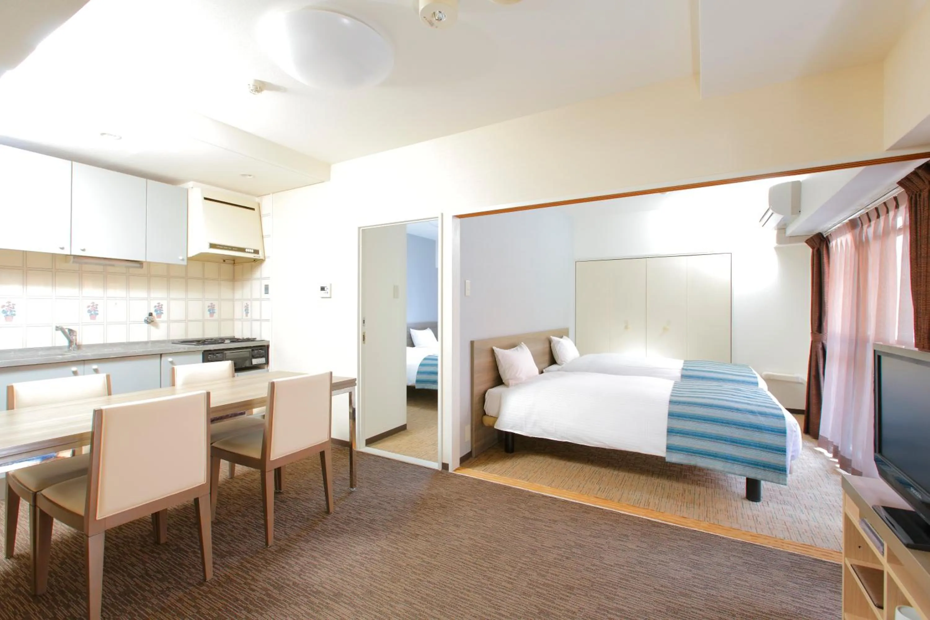 Photo of the whole room, Bed in HOTEL MYSTAYS Otemae