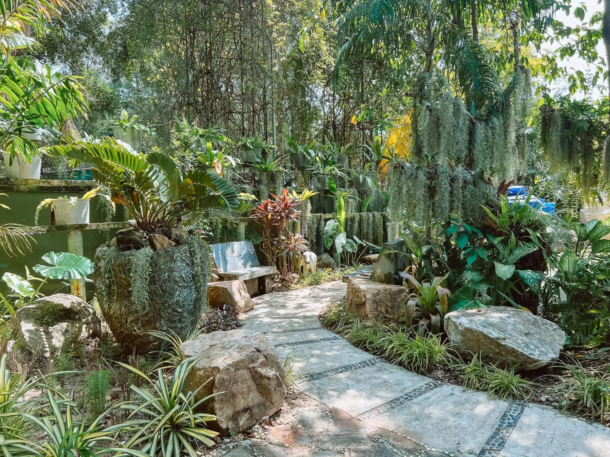 Garden in Thavorn Palm Beach Resort Phuket