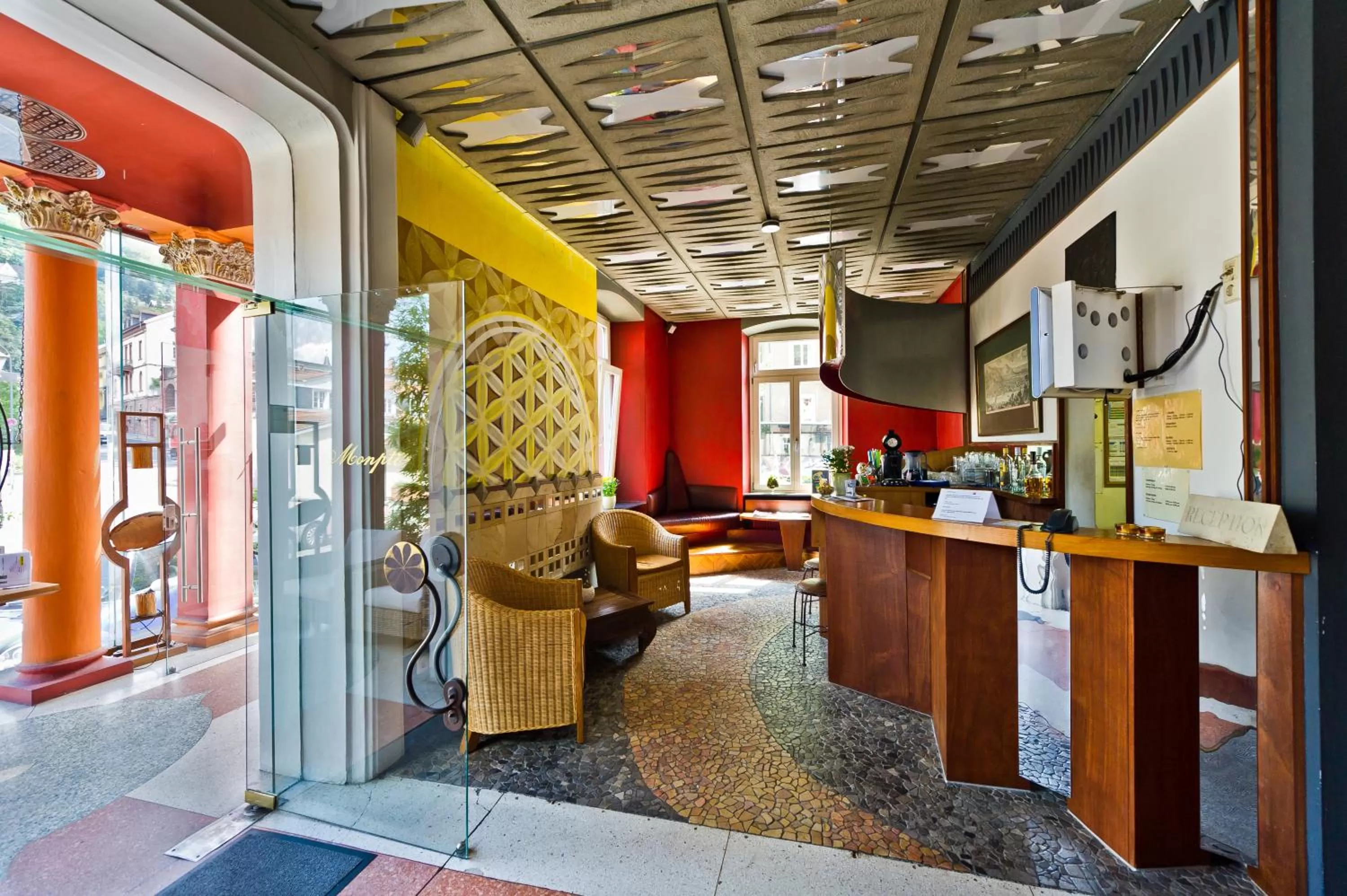 Lobby or reception in Hotel Monpti
