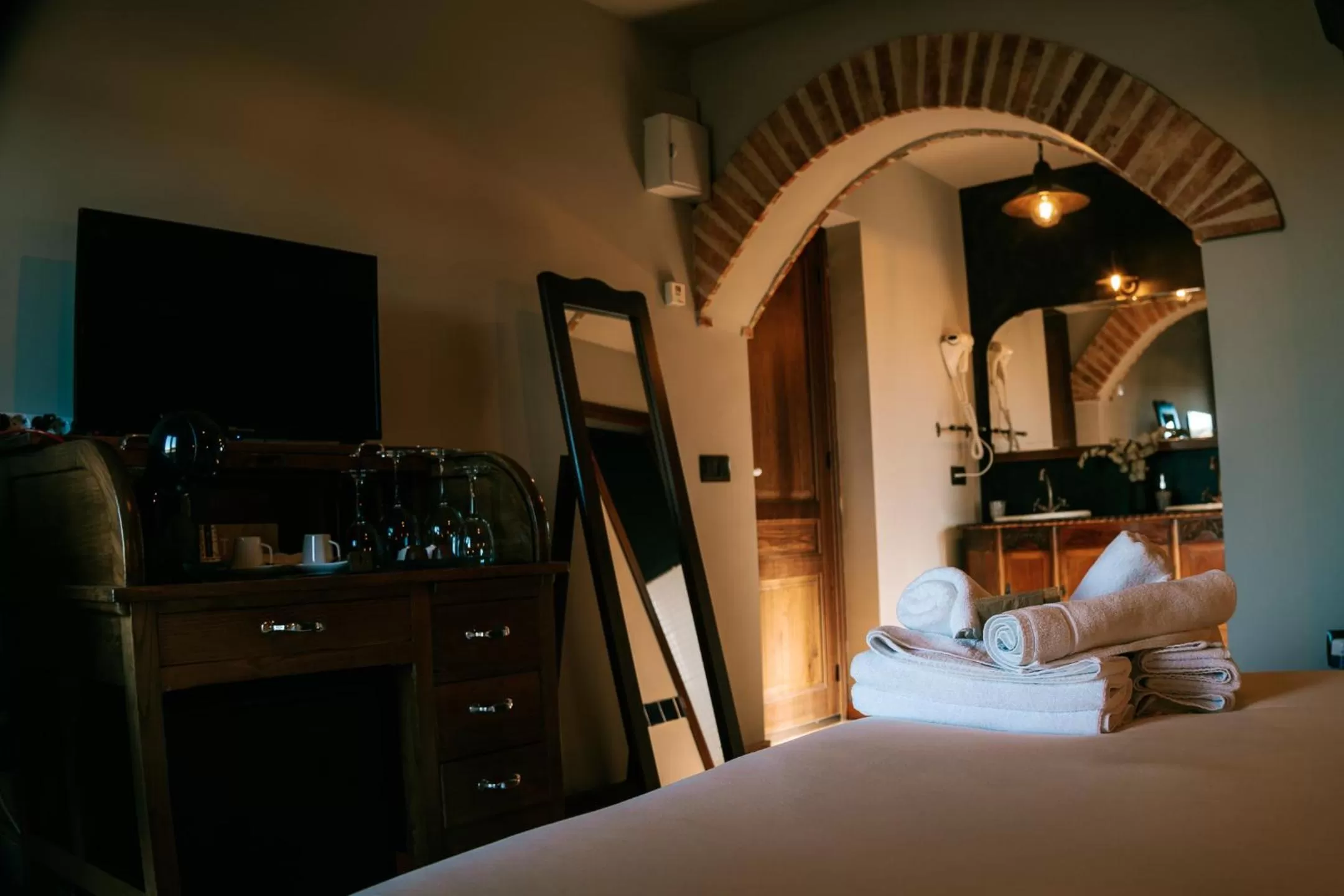 Bed in Hospedería Ballesteros