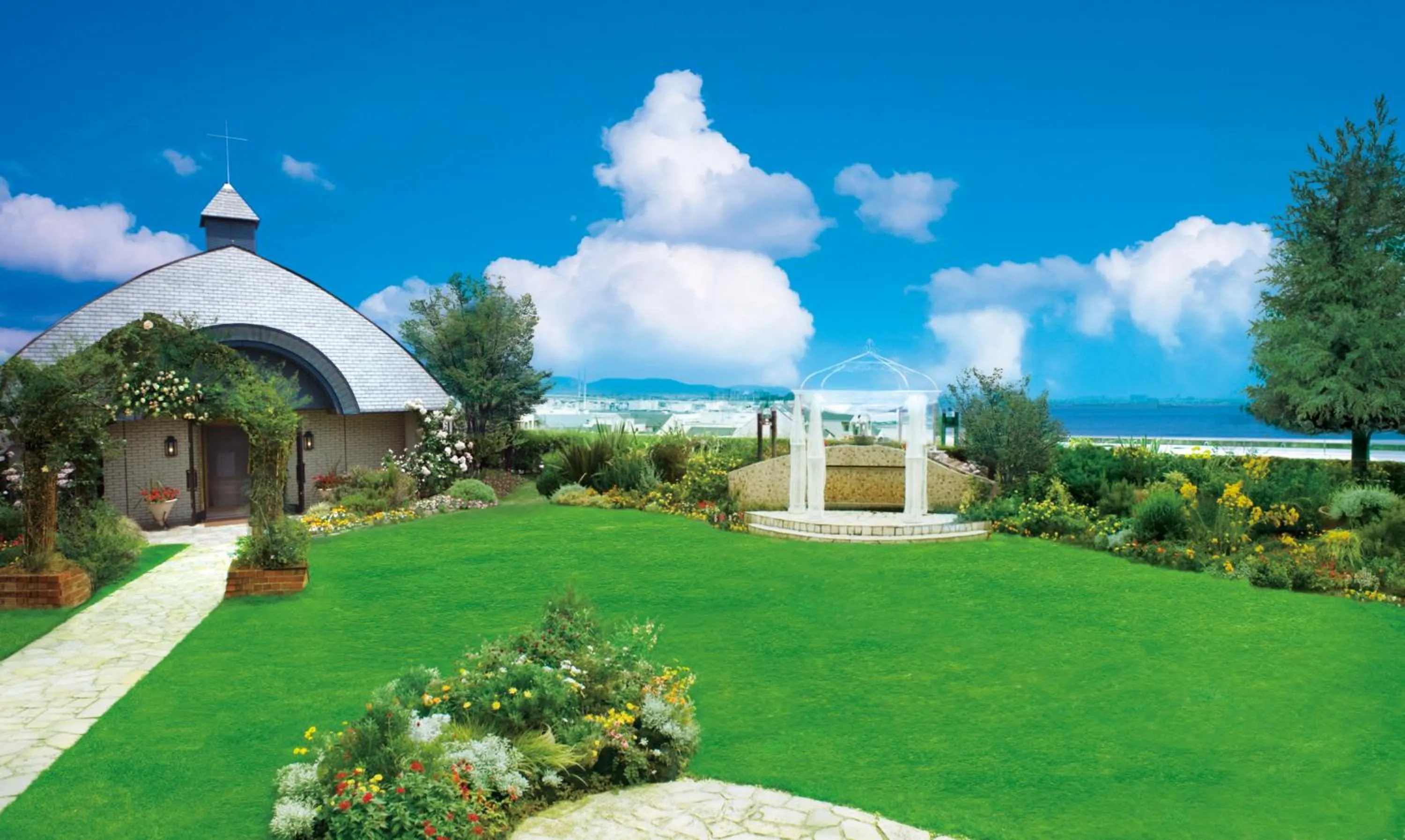 Garden in Hotel Plaza Kobe