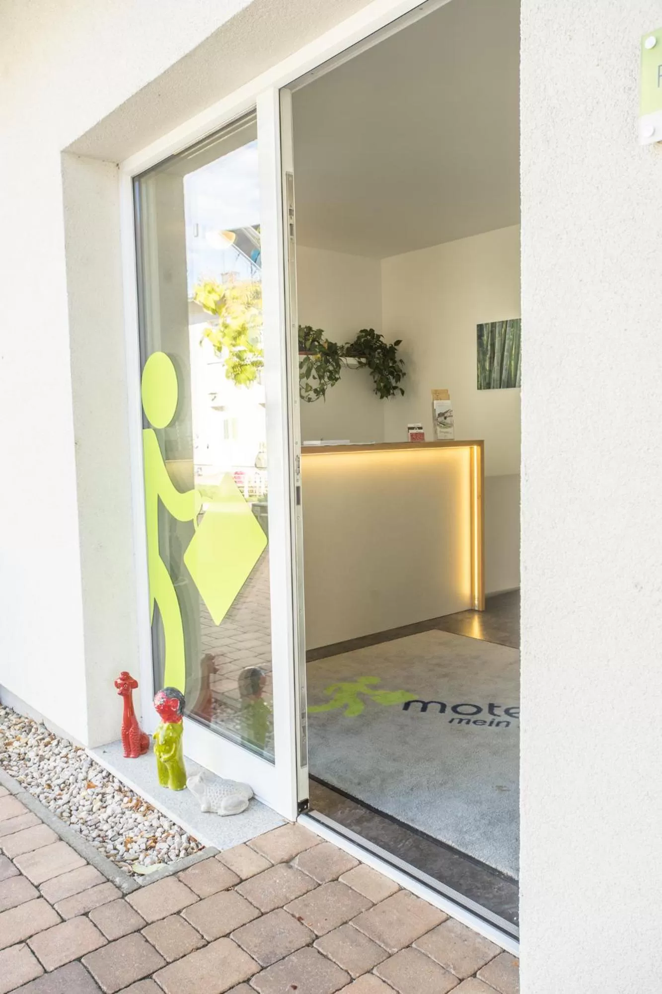 Lobby or reception in motel22 Parkplatz inklusive