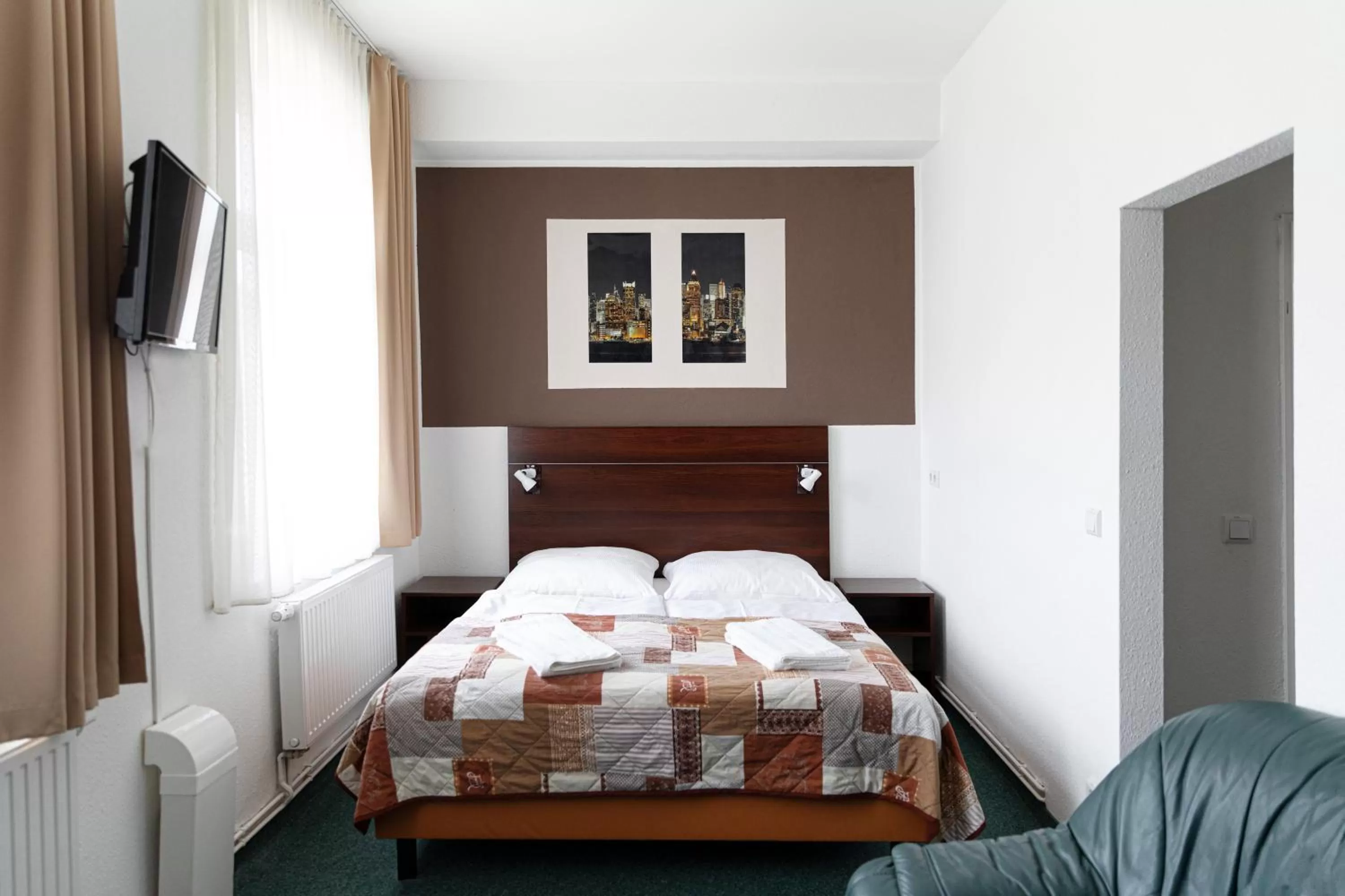 Bed in Hotel Polonia - Frankfurt/Oder