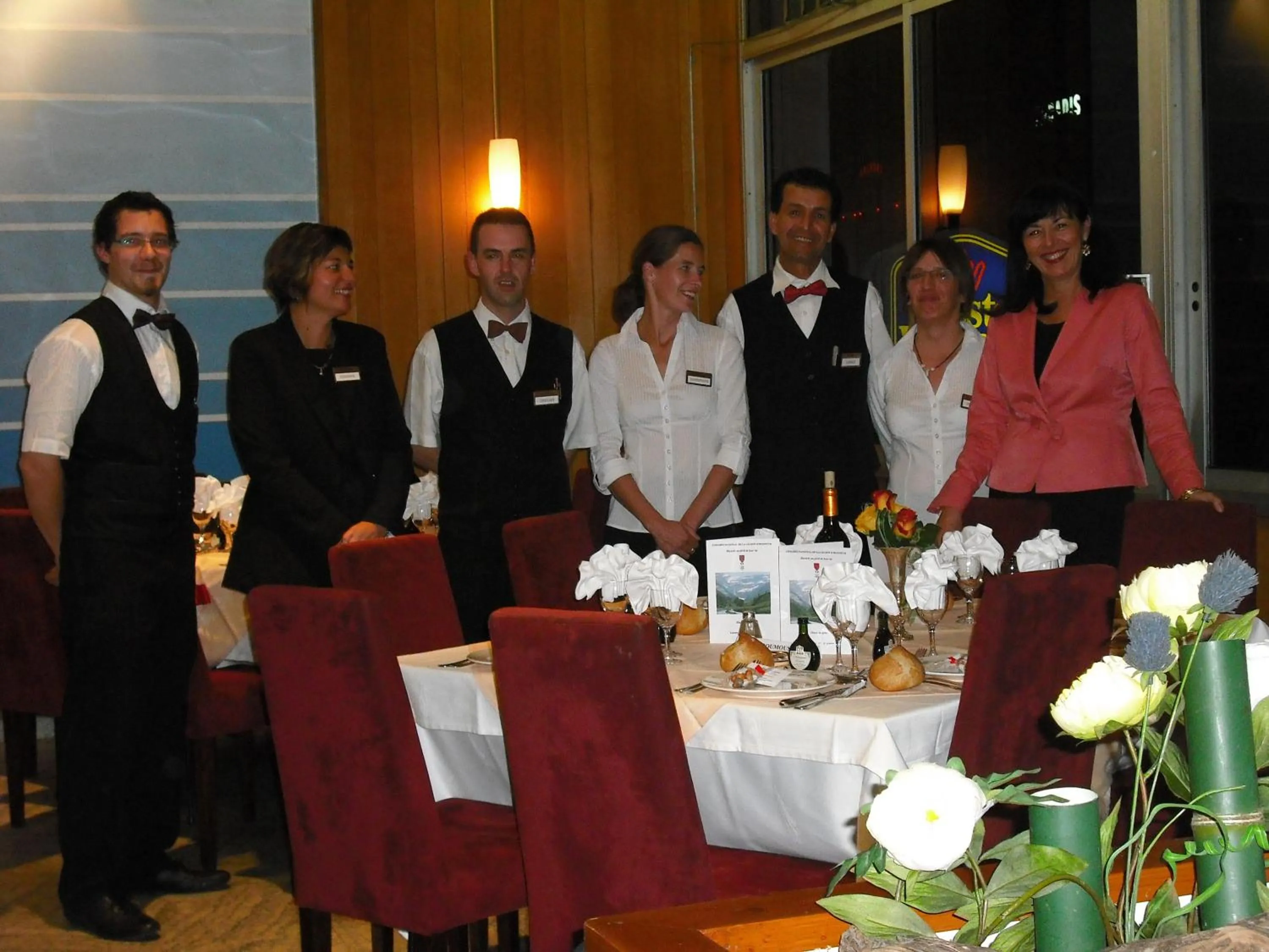 Staff in Hôtel Christina Lourdes