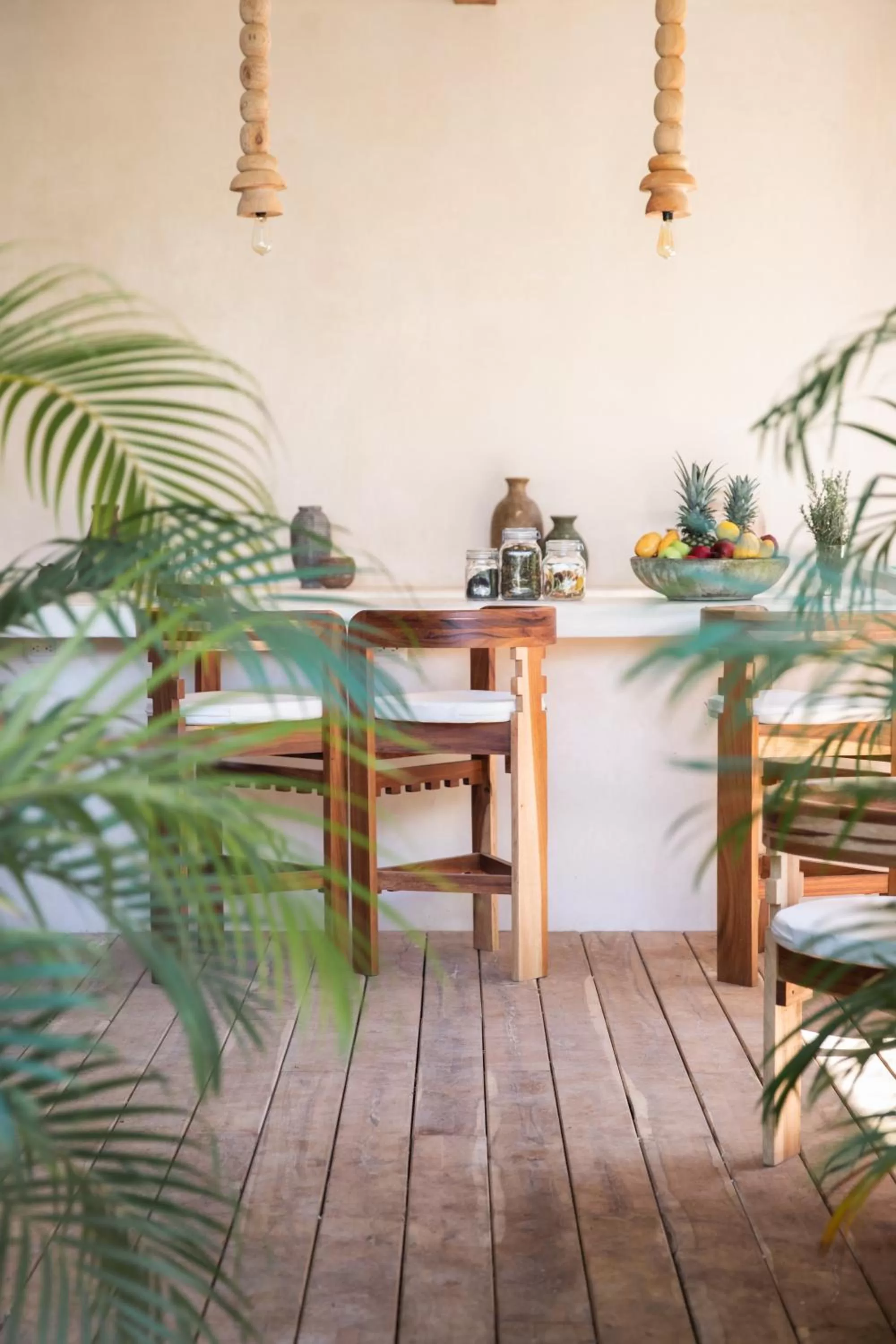 Lounge or bar in La Valise Tulum, Member of Small Luxury Hotels