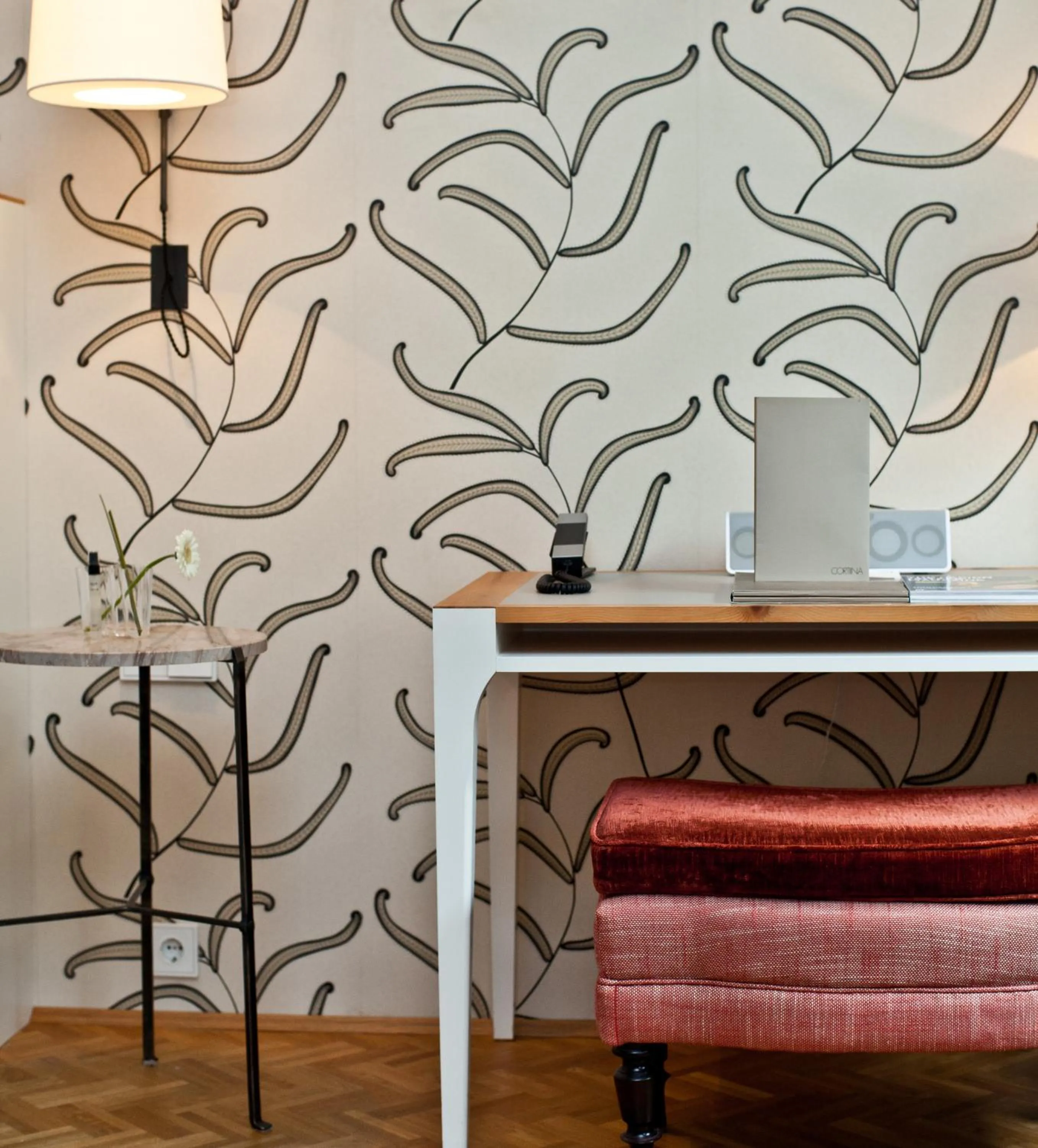 Decorative detail in CORTIINA Hotel