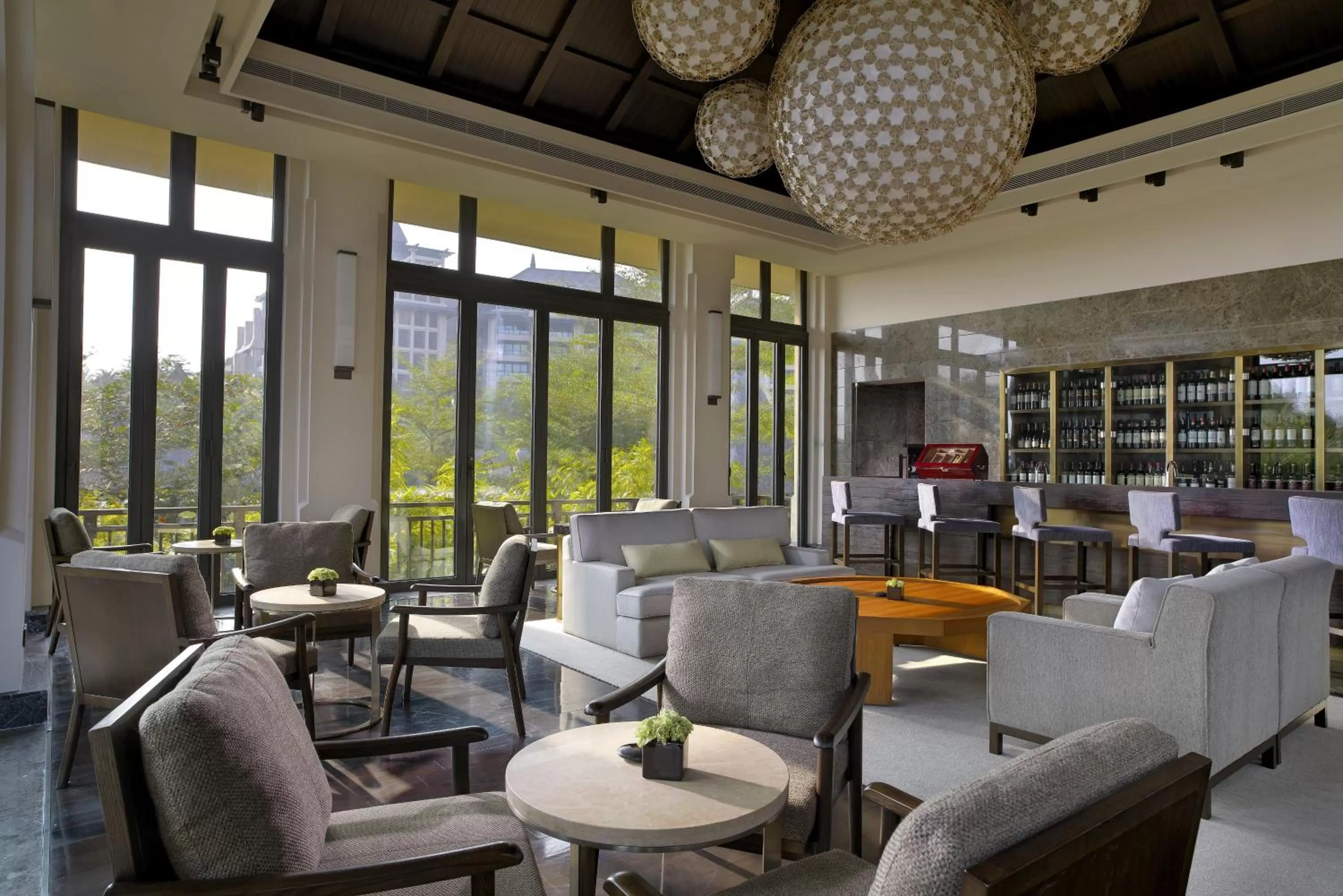 Lounge or bar in Raffles Hainan Clear Water Bay