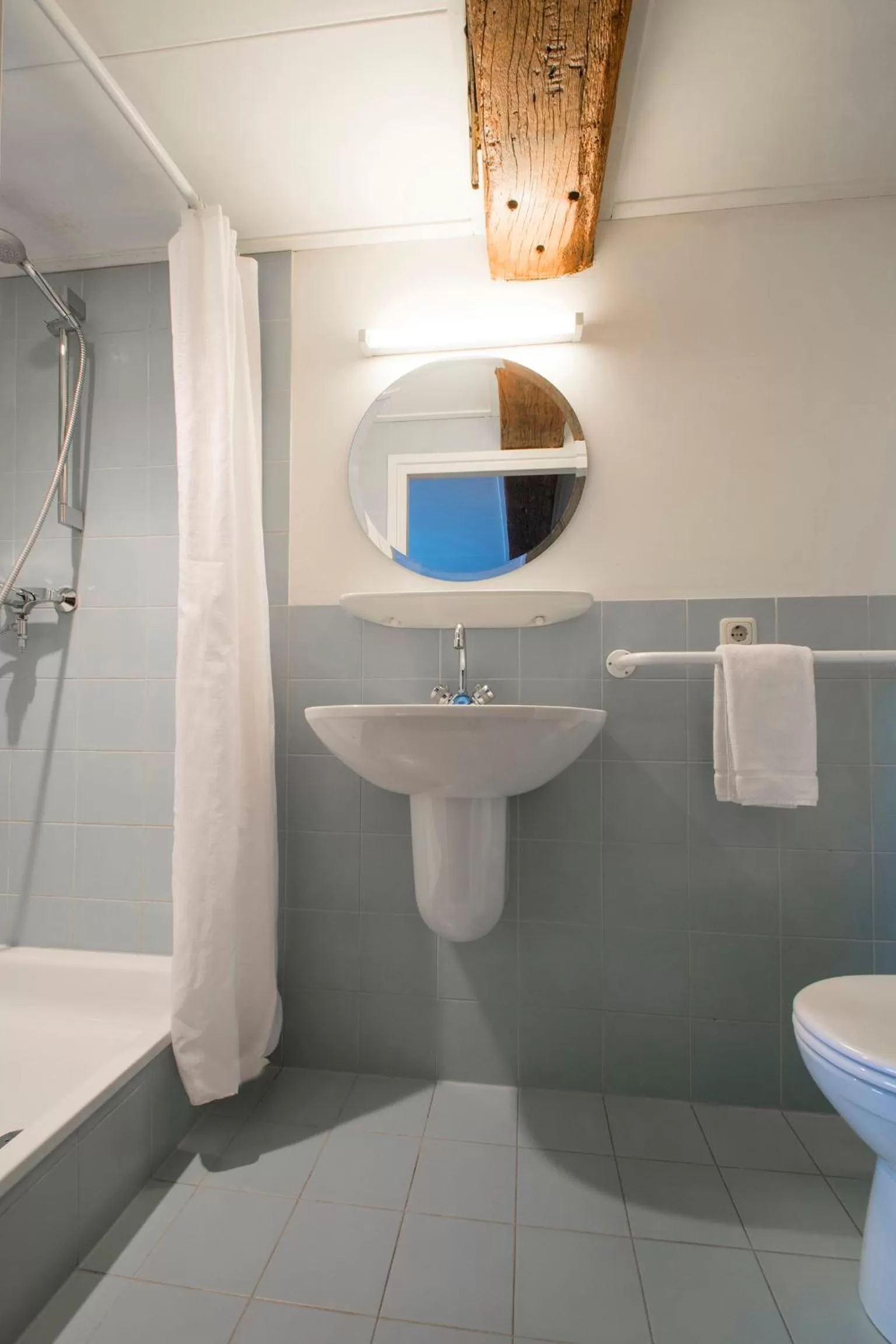 Shower in Hotel en Grand Café De Pauw