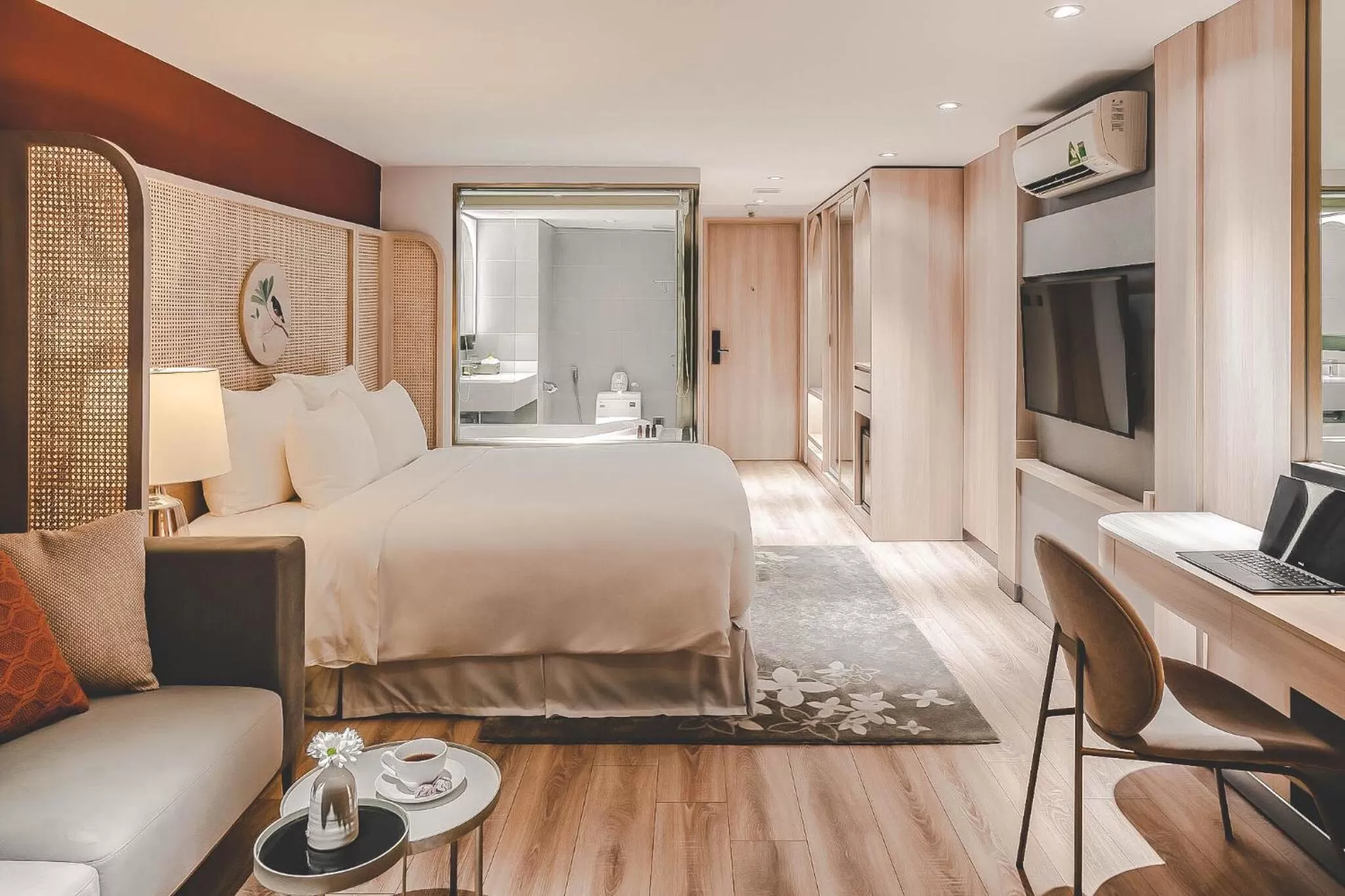 Bed in Hanoi Le Jardin Hotel & Spa