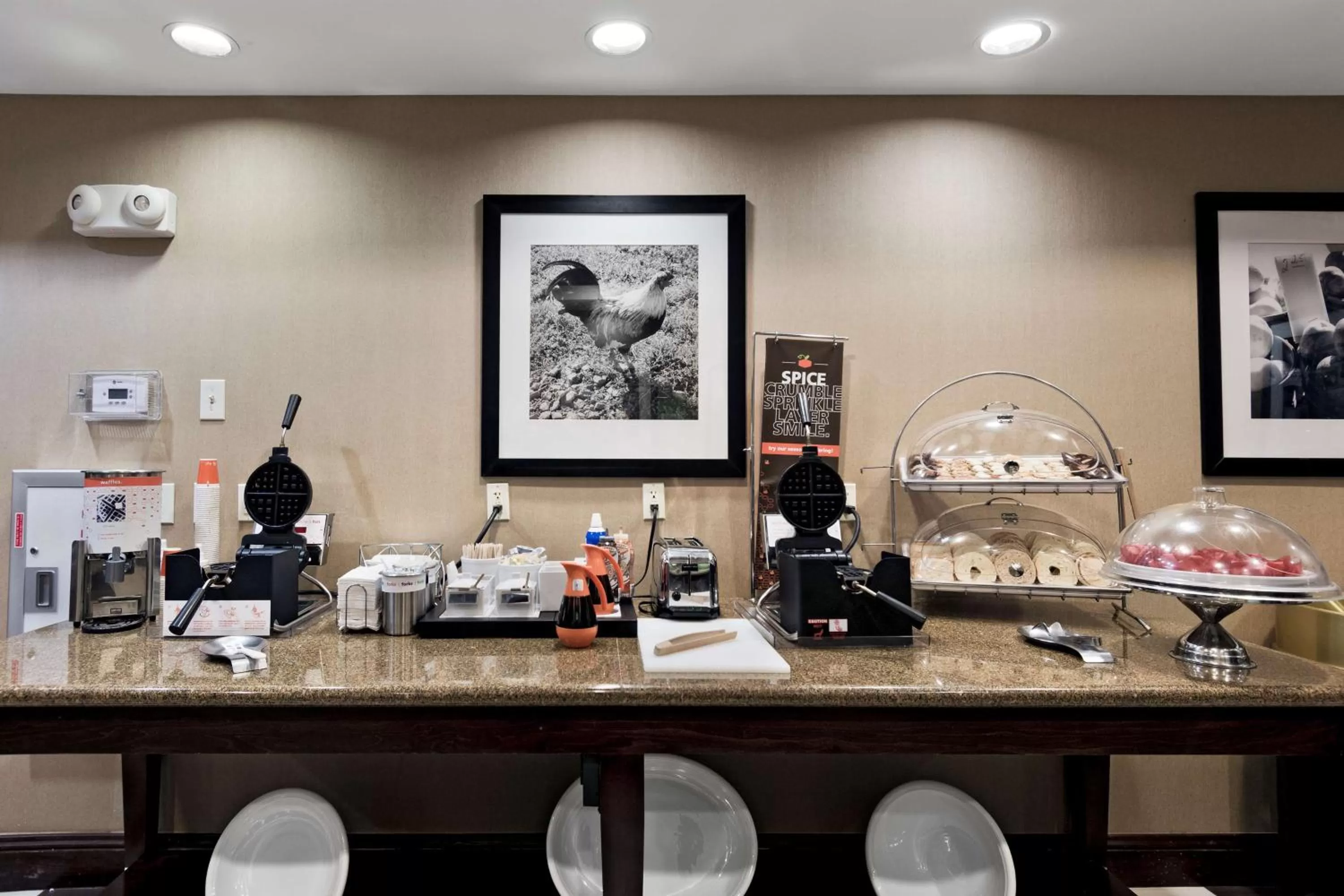 Breakfast in Hampton Inn Statesville