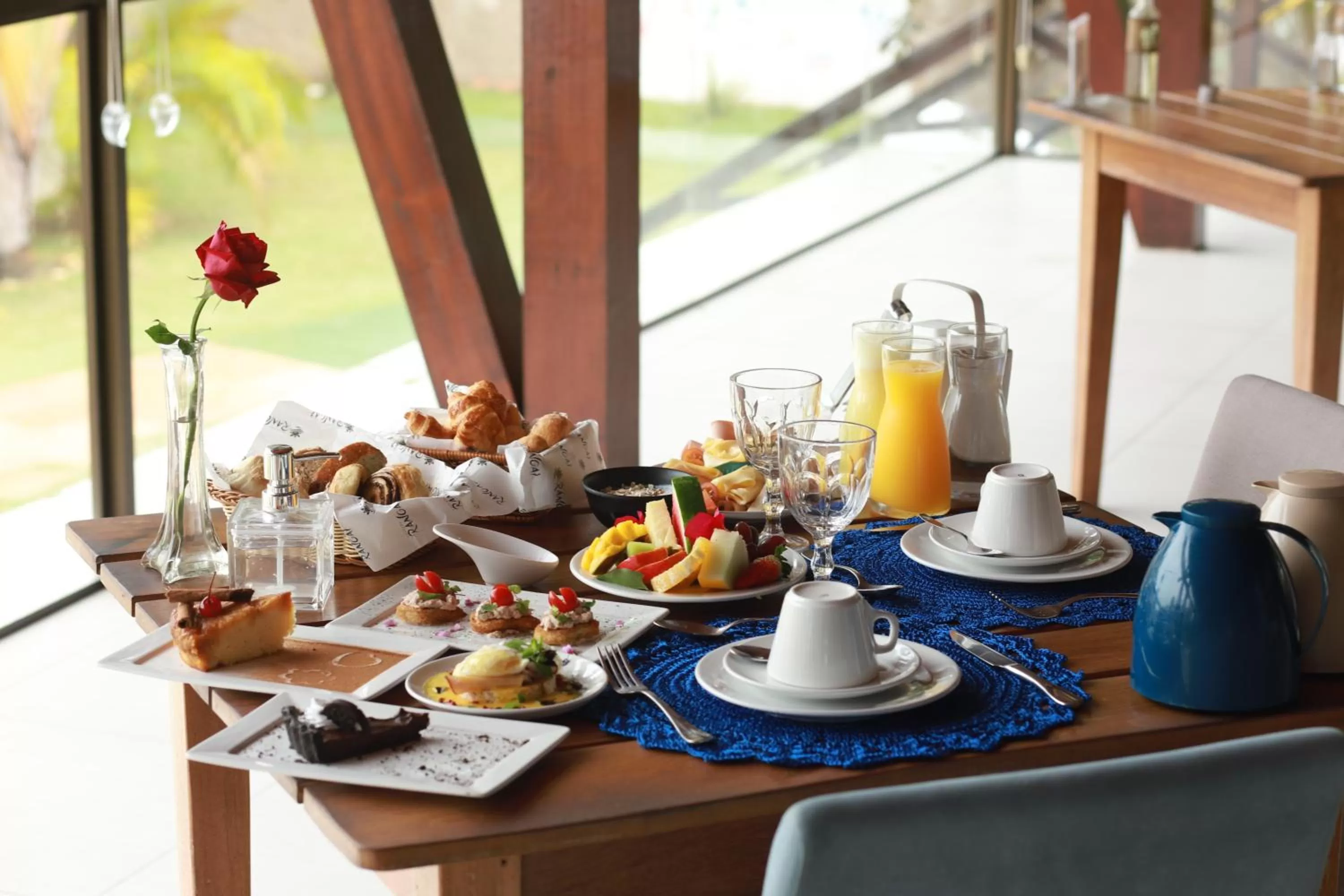 Breakfast in Pousada Rangai