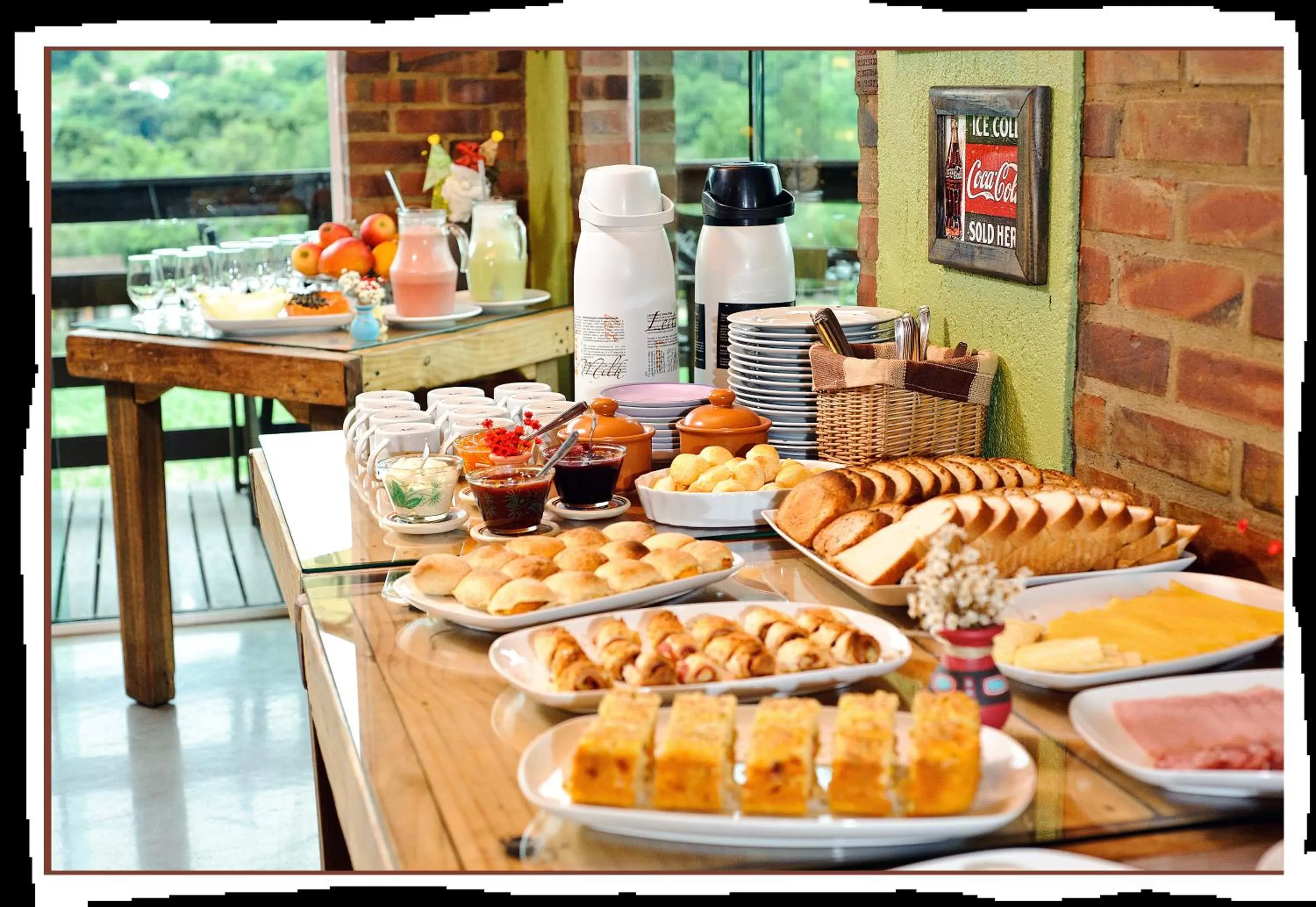 Day, Breakfast in Bina's Haus Pousada, Cafeteria e Atelier