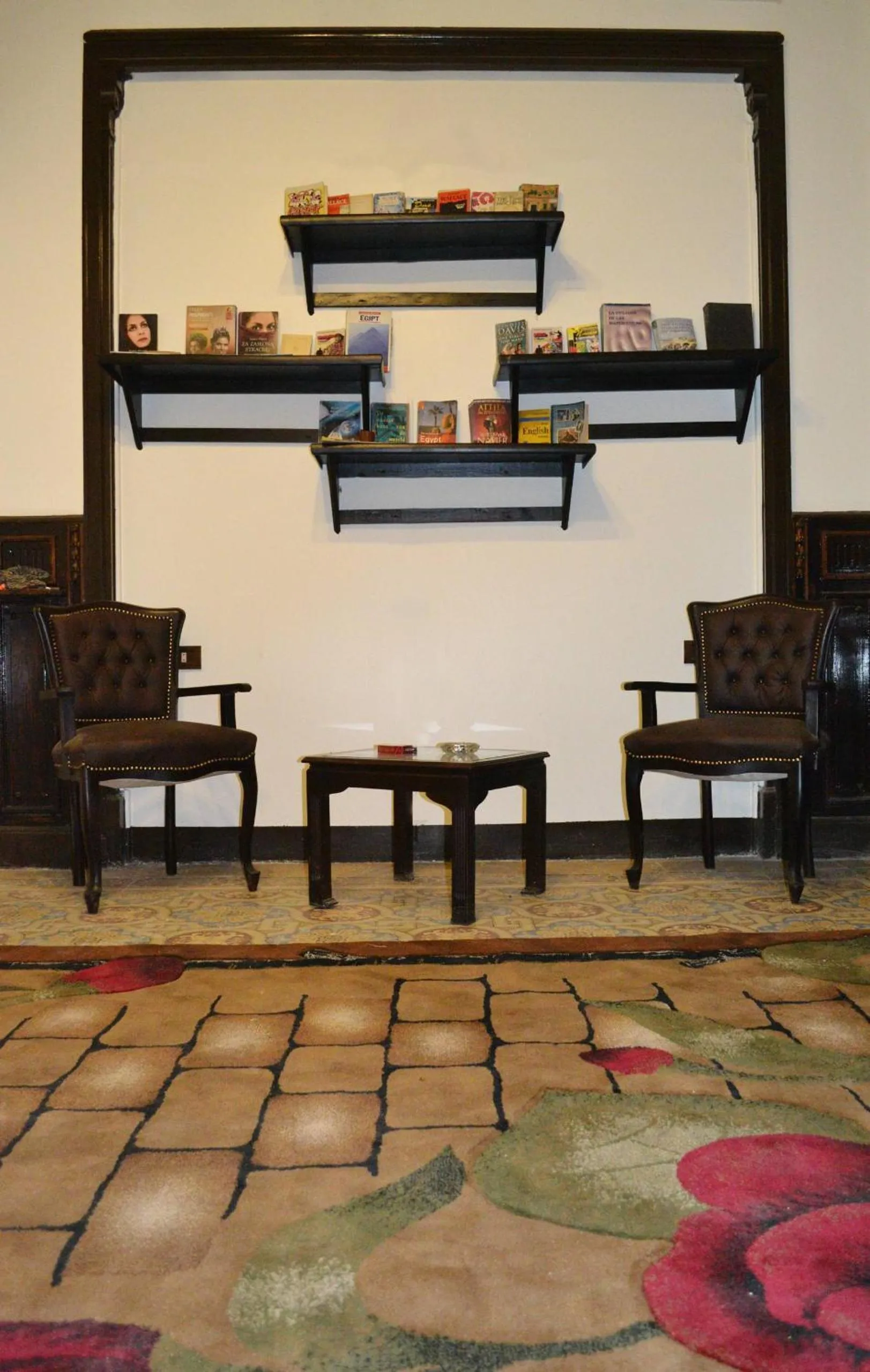 Library in Cecilia Hostel