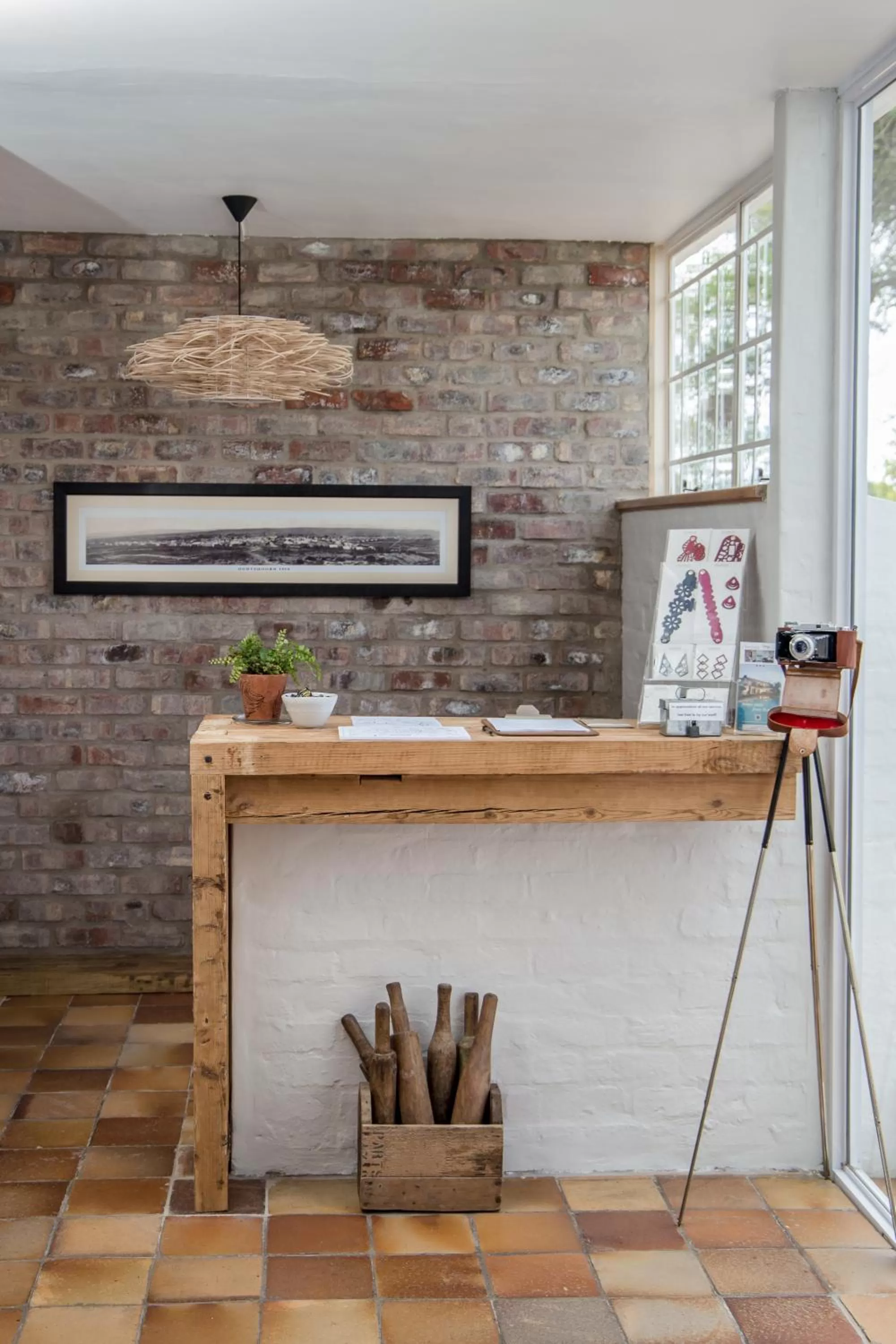 Lobby or reception in Raw Karoo Guest House