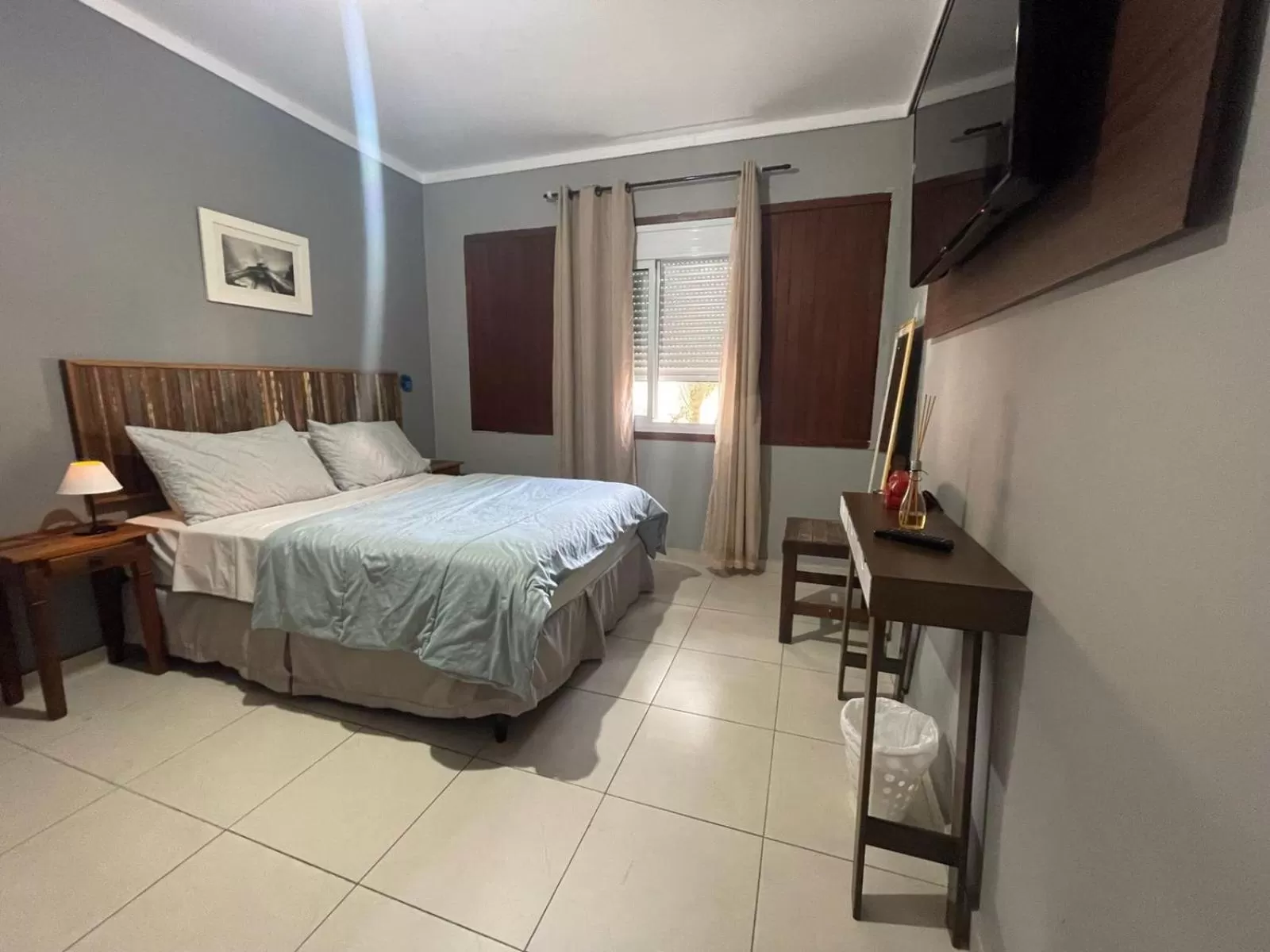 Bed in Pousada dos Franceses